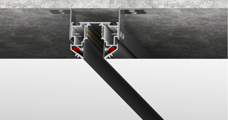 Профиль для шинопроводов Lightstar 509427L