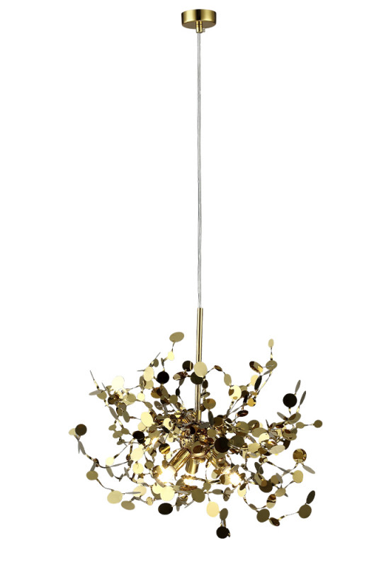 Подвесная люстра Crystal Lux GARDEN SP3 D400 GOLD