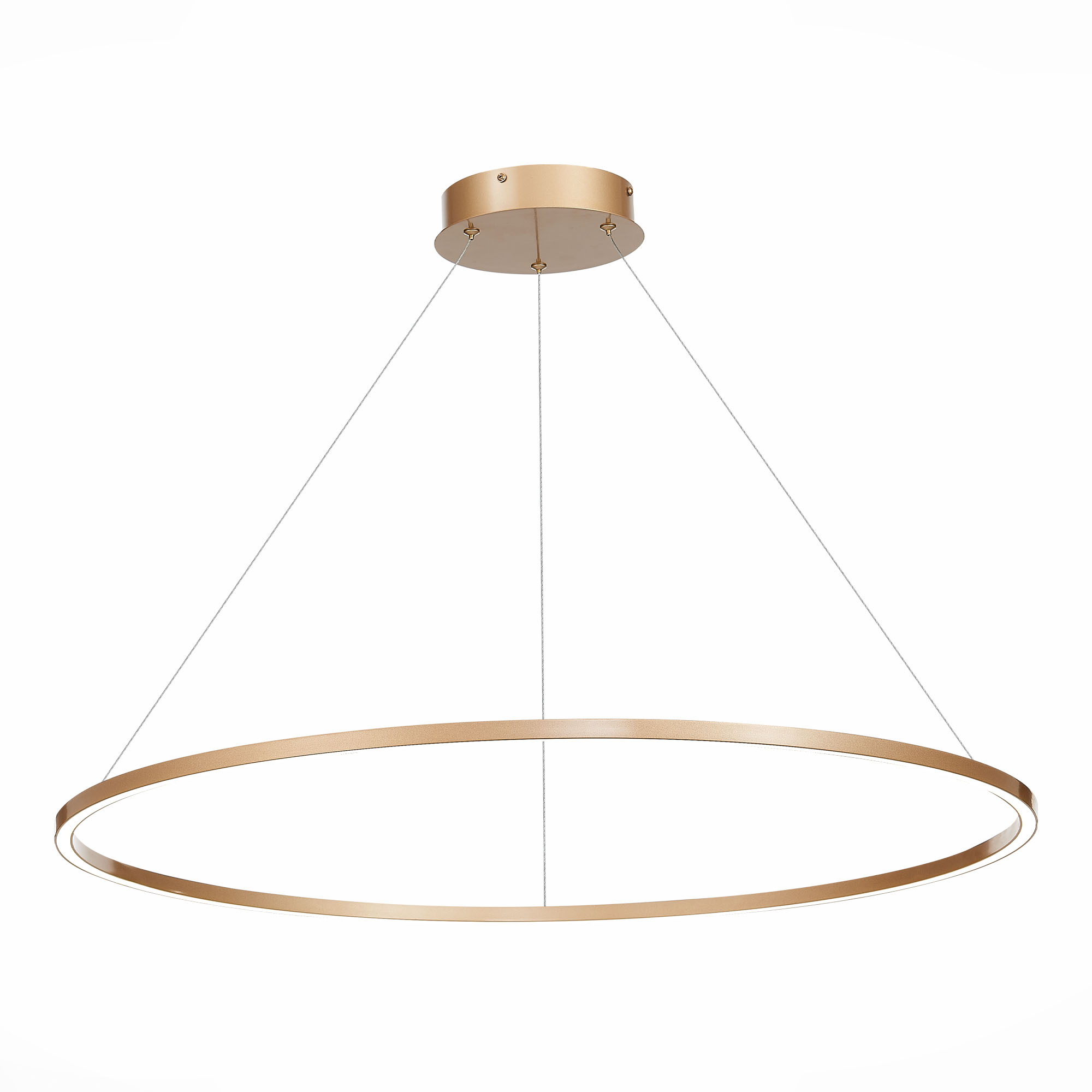 ST605.243.46 Светильник подвесной ST-Luce Золотистый/Белый LED 1*46W 4000K Подвесные светильники