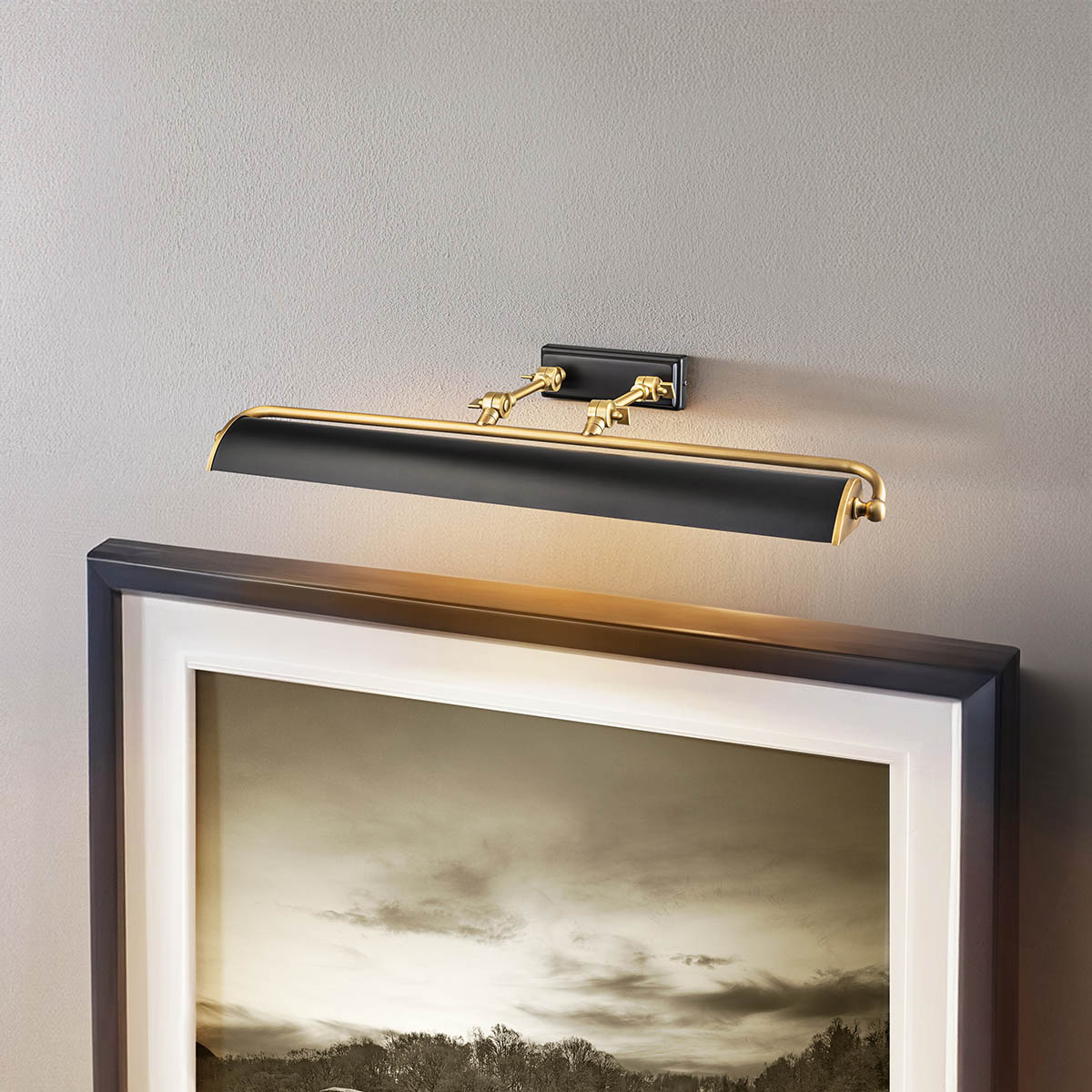 Светильник для картин Elstead Lighting, Арт. WINCHFIELD-PLL-AB-MB
