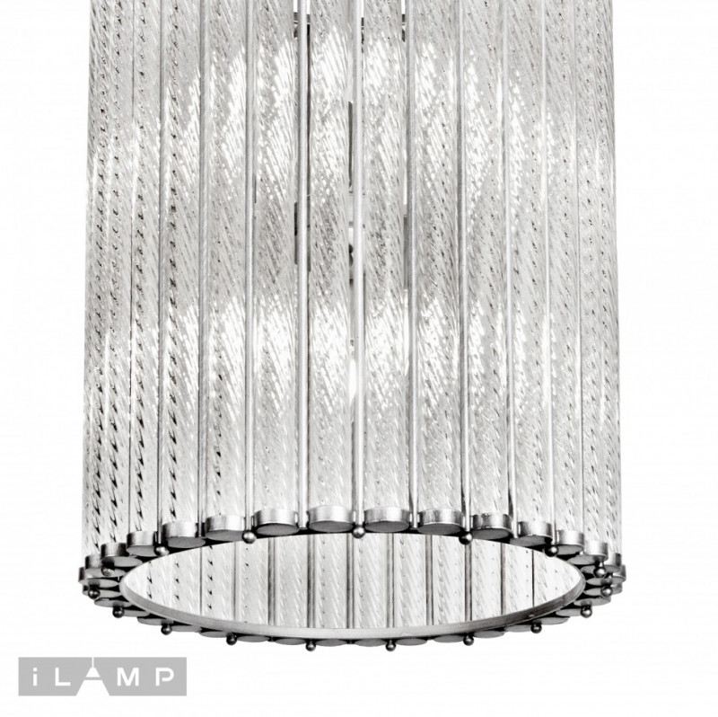 Подвесная люстра iLamp MD0266-6 Silver