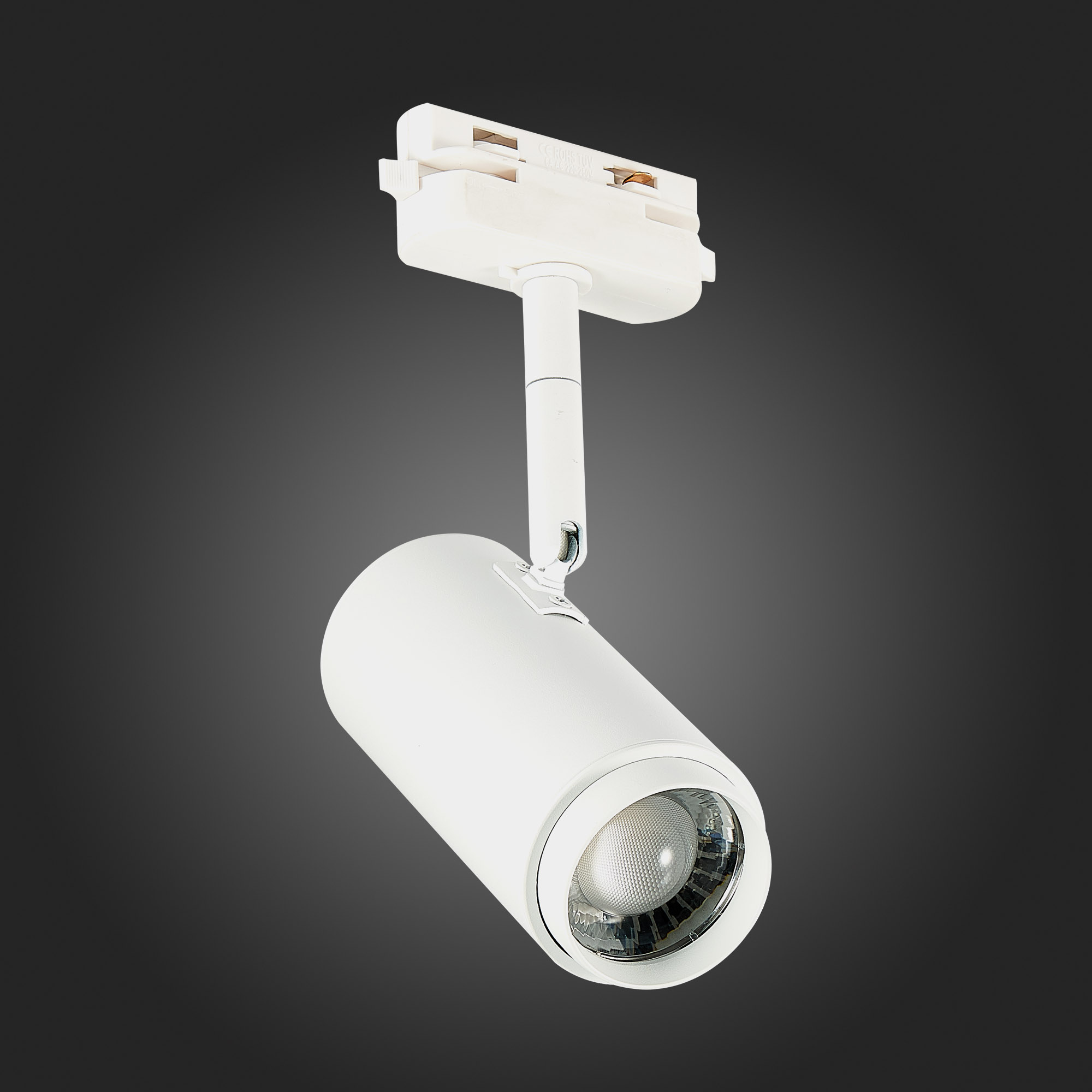 ST600.536.12 Св-к трек. Zoom Белый LED 1*12W 3000K 1 200Lm Ra>80 15-60° IP20 L137xW59xH178 170-240V BASE