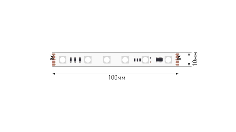 Лента SWG pro SWG5PT60-12-9-WS2815RGB