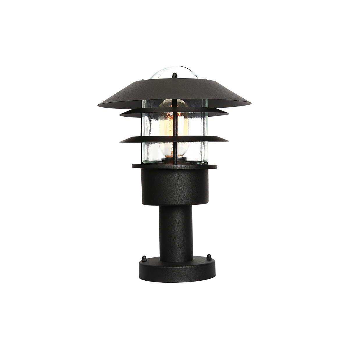 Фонарь-пьедестал Elstead Lighting, Арт. HELSINGOR-PED-BK