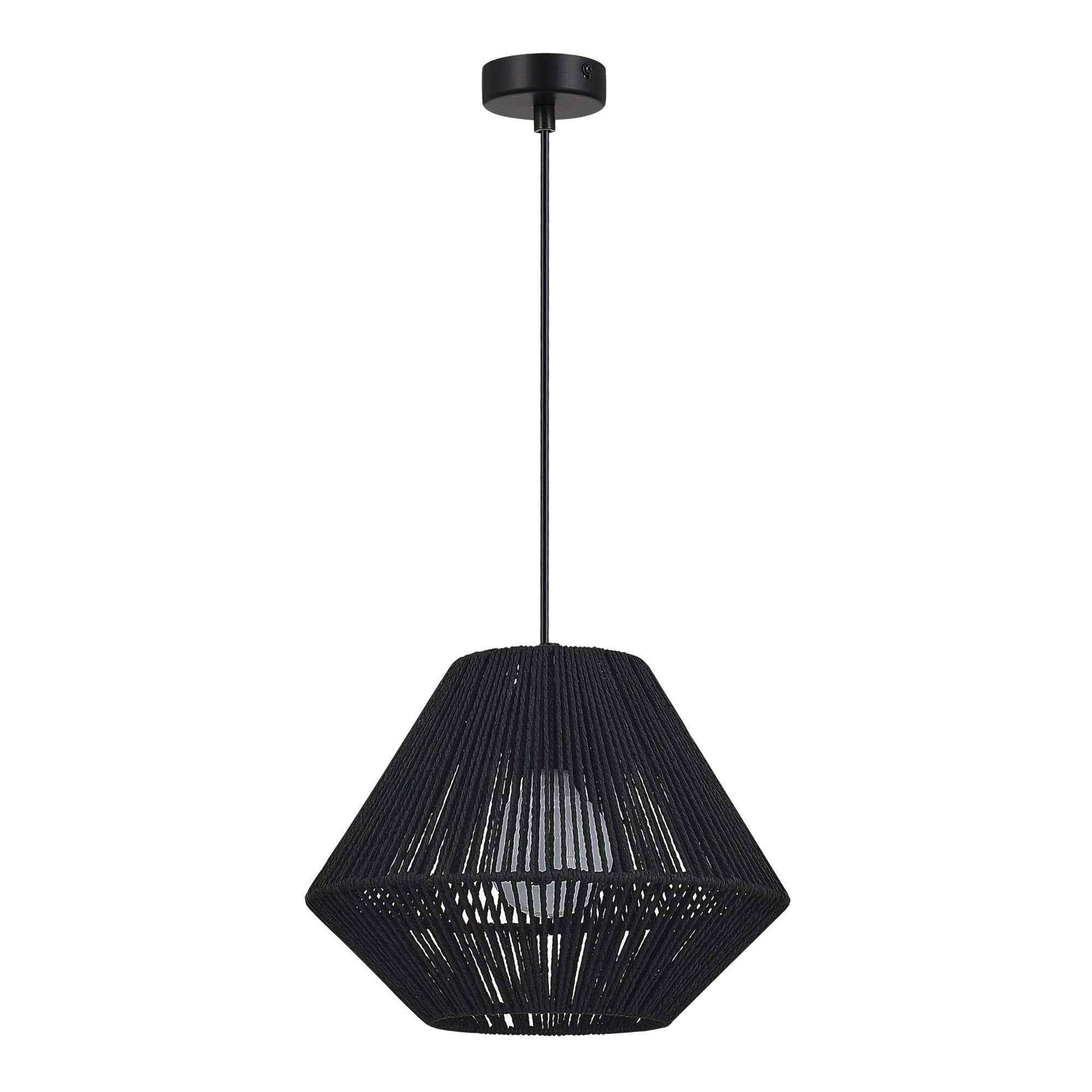 SLE6025-403-01 Светильник подвесной черный/черный E27 1*40W ETTAN