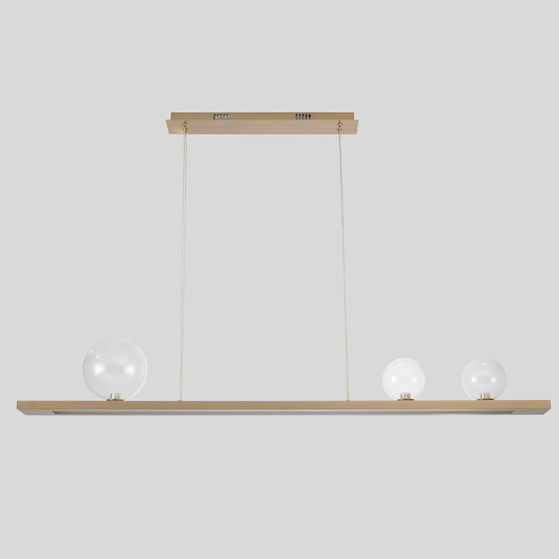 Подвесной светильник Crystal Lux AHORA SP1 L1200 BRASS