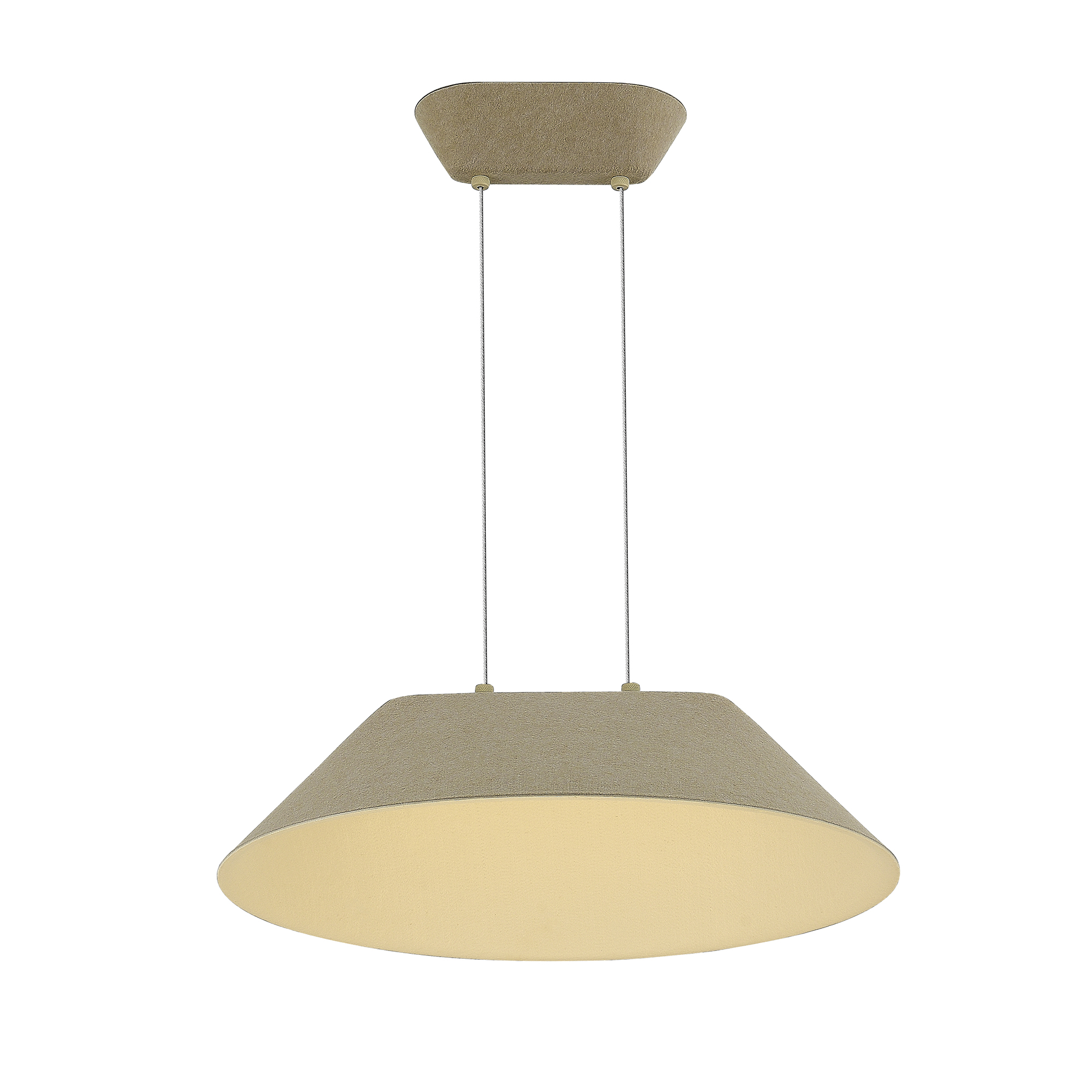 SL3001.713.01 Светильник подвесной ST-Luce Бежевый,Белый/Бежевый,Белый LED 1*12W SENTITO
