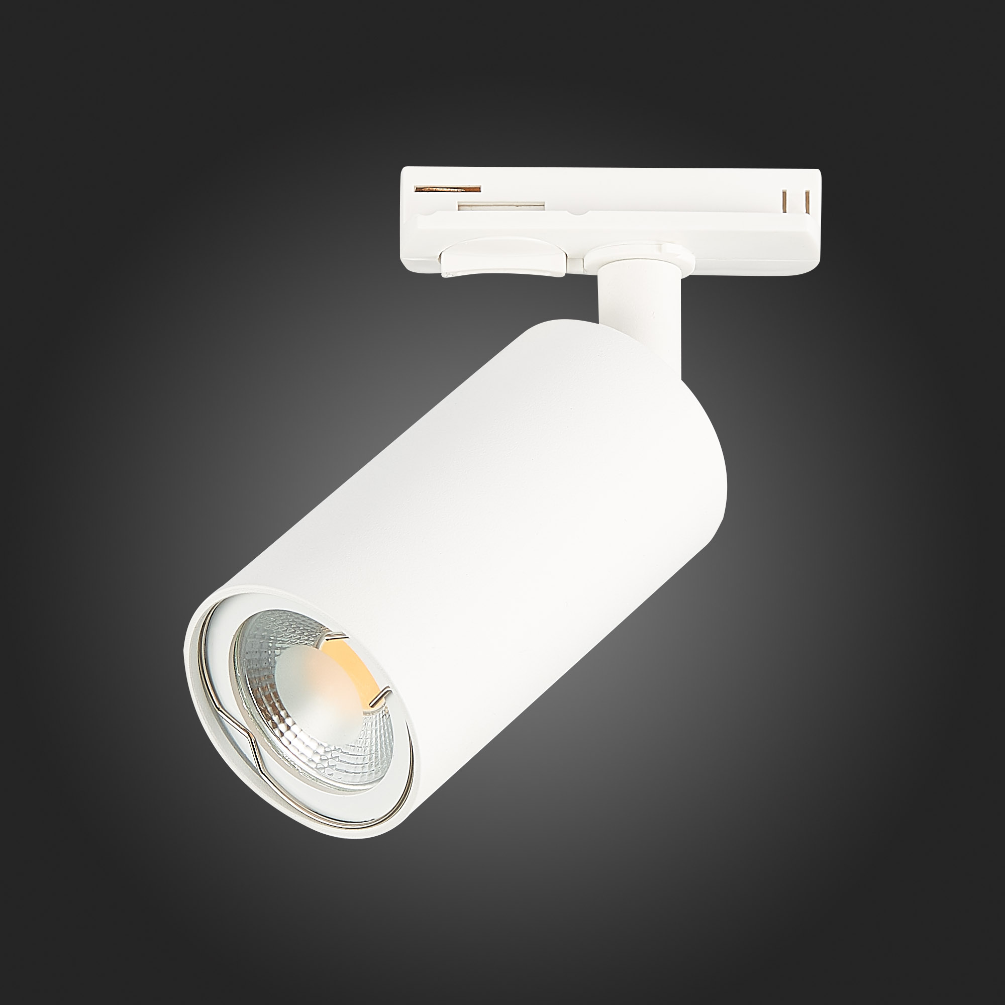 ST300.506.01.1 Св-к трек. Белый GU10 1*50W  IP20 L100xW54xH142 220V Без ламп BASE