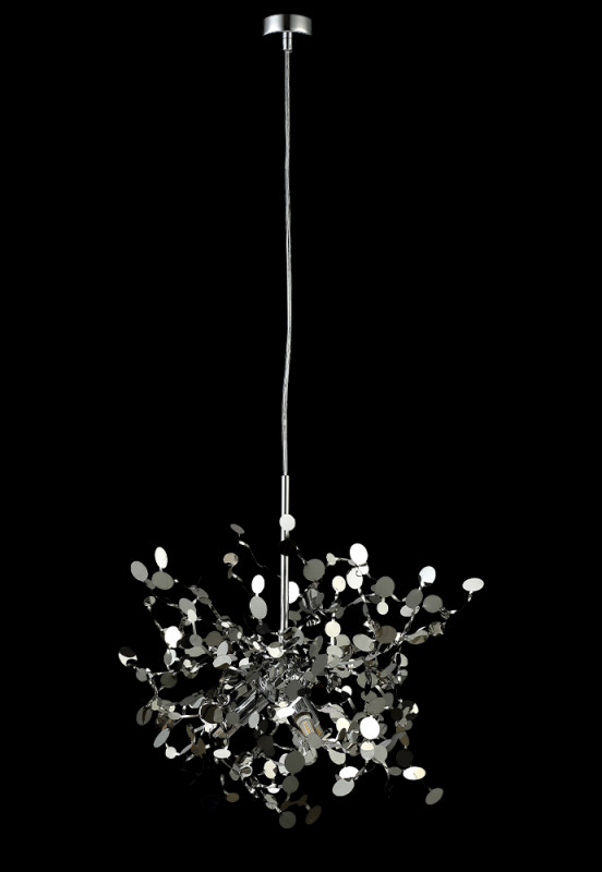 Подвесная люстра Crystal Lux GARDEN SP3 D400 CHROME