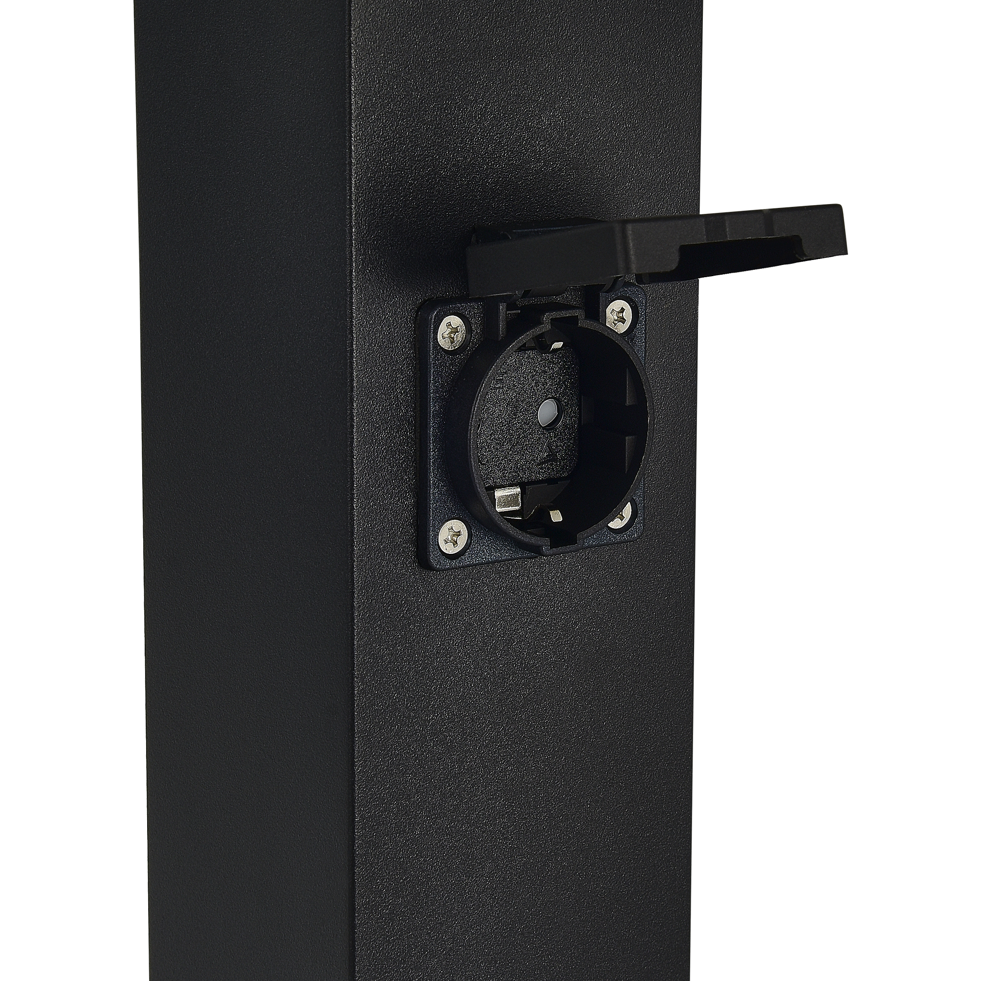 SL9012.405.00 Столб уличный 2 розетки ST-Luce черный 3500W SOCKET