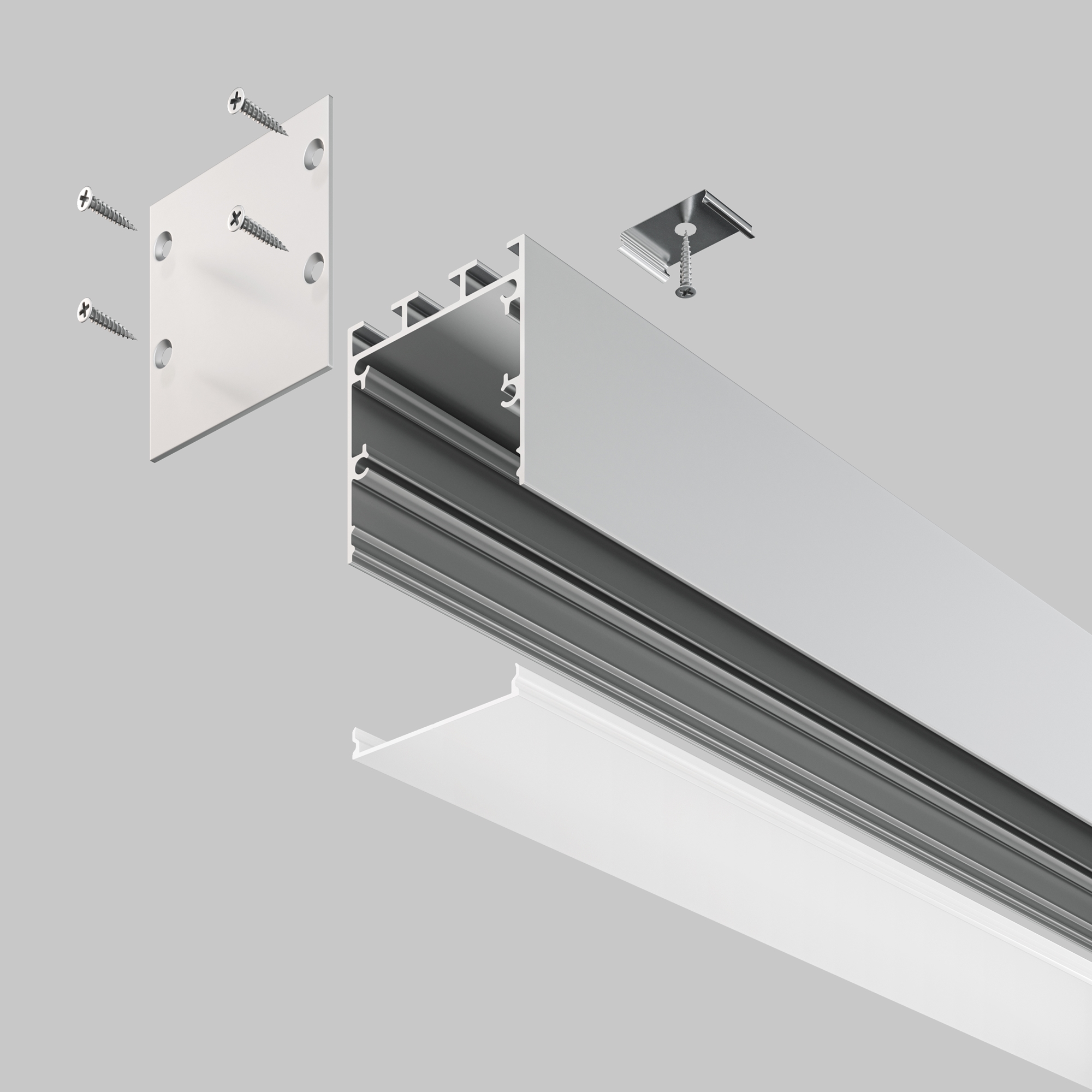 Профиль Led Strip ALM-3535B-S-2M