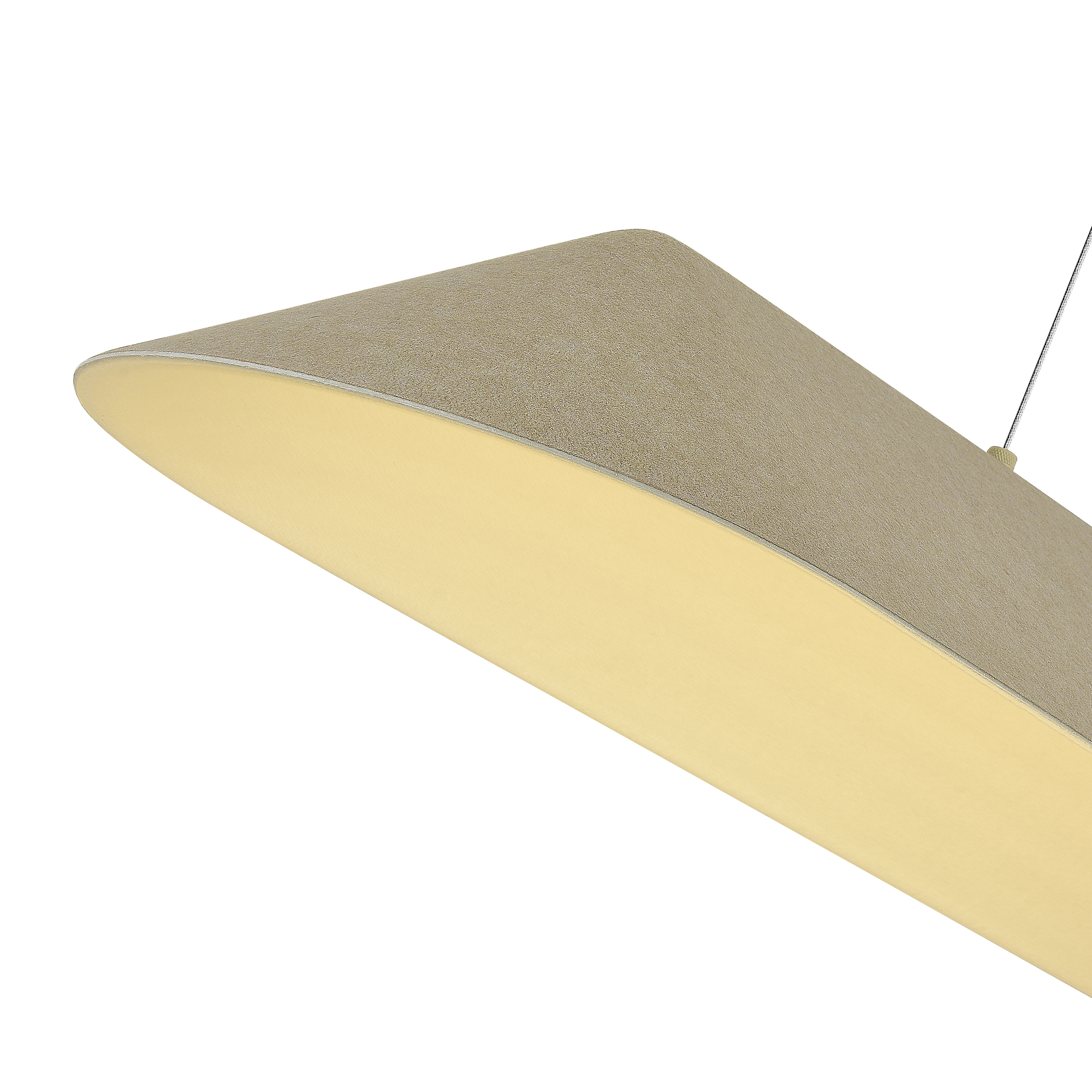 SL3001.813.01 Светильник подвесной ST-Luce Бежевый,Белый/Бежевый,Белый LED 1*32W SENTITO