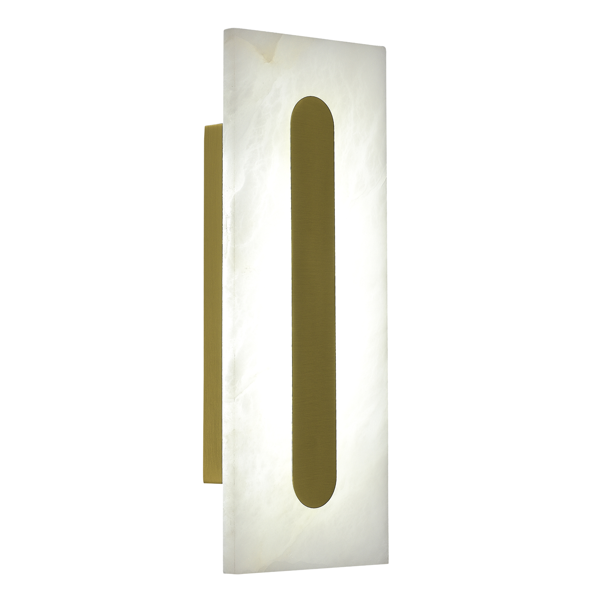 SL6139.221.01 Светильник настенный ST-Luce золотистый/белый LED 1*6W 3000K / 4000K / 6000K GEOM