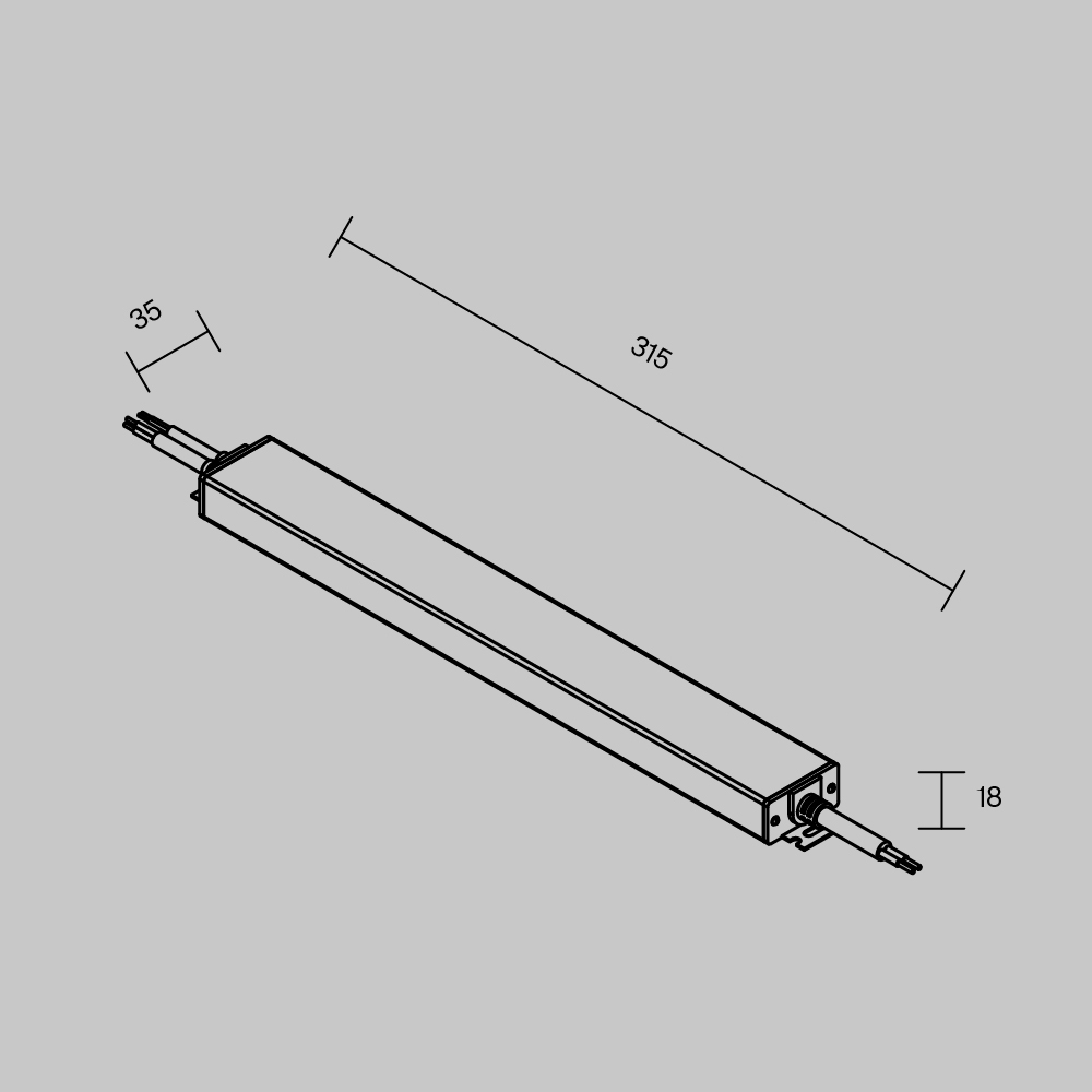 Источник напряжения Led Strip 822012