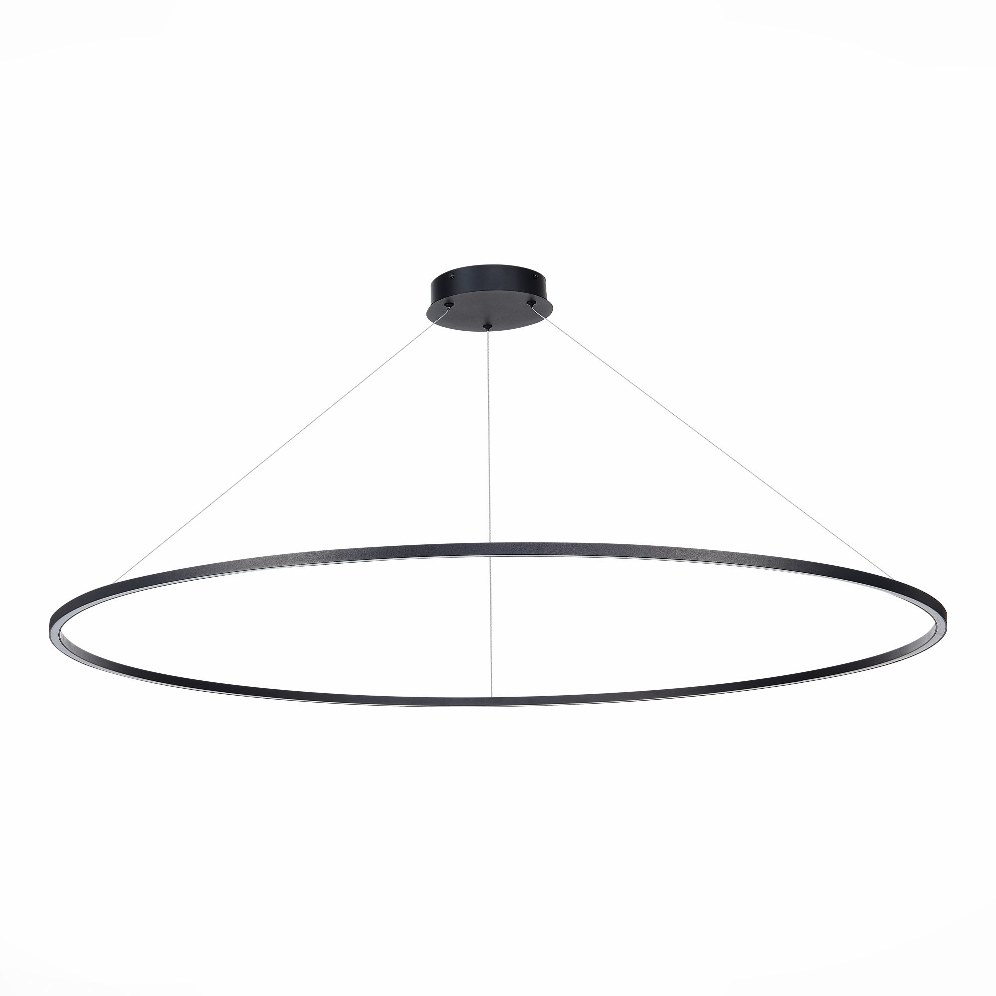 ST605.403.72 Cветильник подвесной SMART ST-Luce Черный/Белый LED 1*72W 2800-6500K AURA
