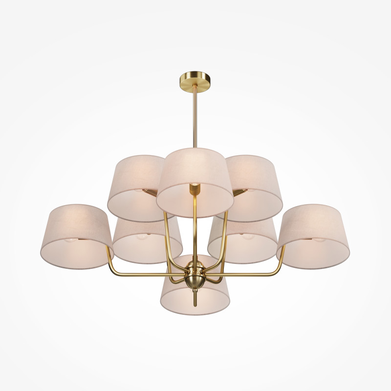 Люстра на штанге Maytoni MOD360PL-08BS