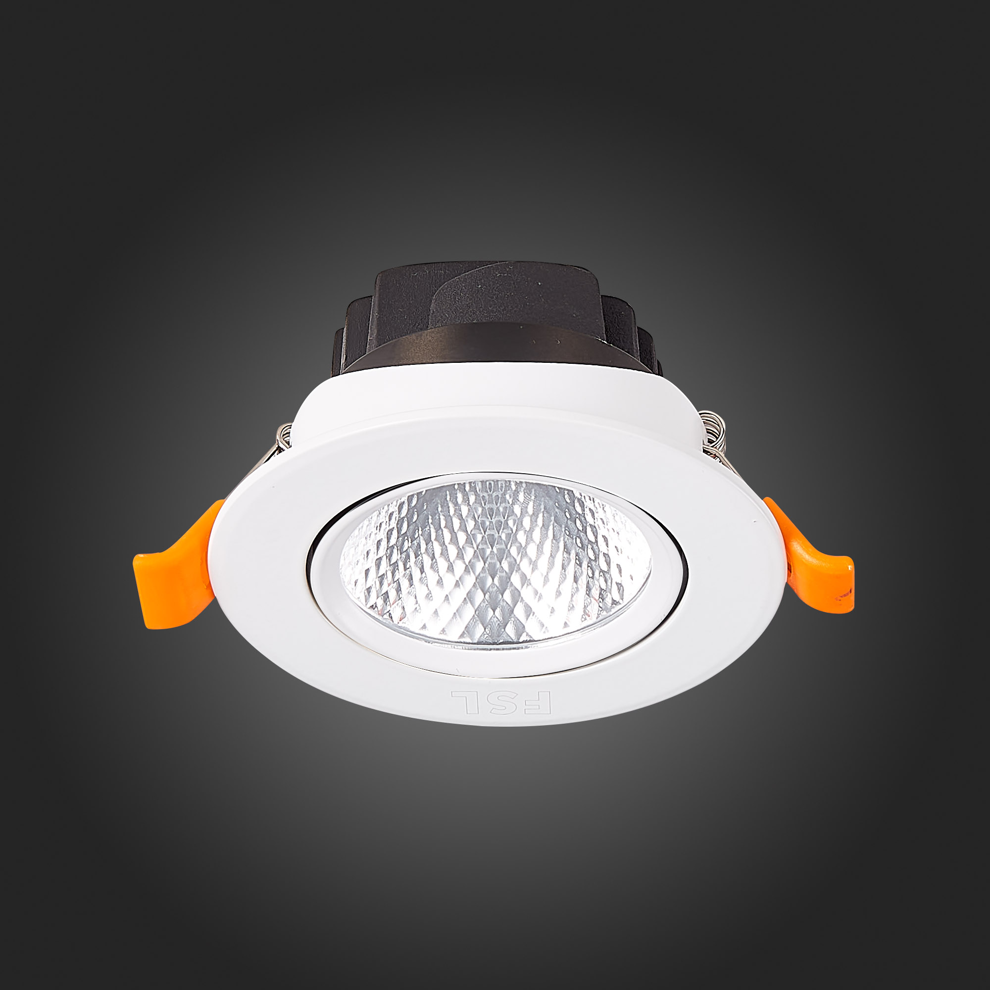 ST211.548.06.24 Св-к встр. Белый LED 1*6W 4000K 480Lm Ra80 24° IP20 D86xH50 220-240V Встраиваемые светильники