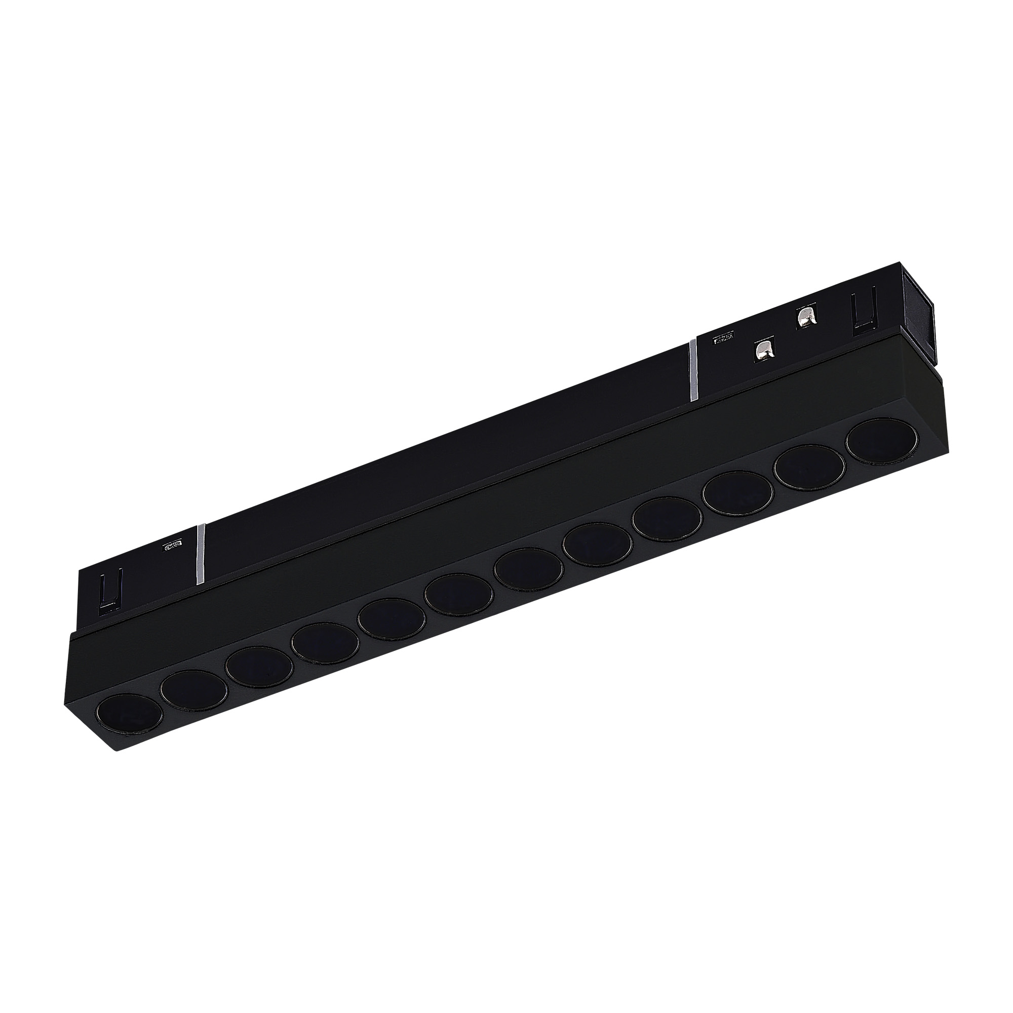 ST806.446.12 Магнитный трековый светильник Черный LED 1*12W 4000K 550Lm Ra>90 36° IP20 L220xW22xH44 SKYLINE 48