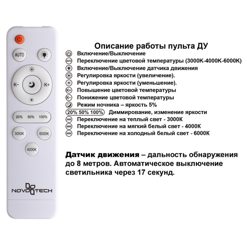 Накладной светильник Novotech 359213