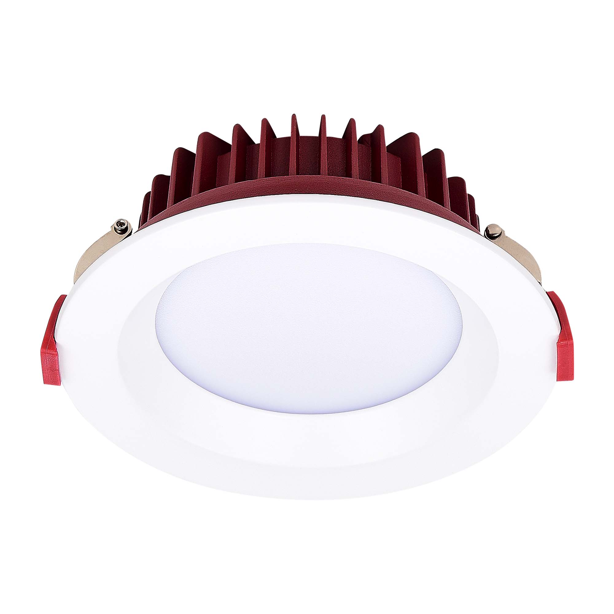 ST752.548.18 Св-к встр. Белый LED 1*18W 4000K 1 440Lm Ra80 100° IP44 D140xH52 100-240VV Встраиваемые светильники