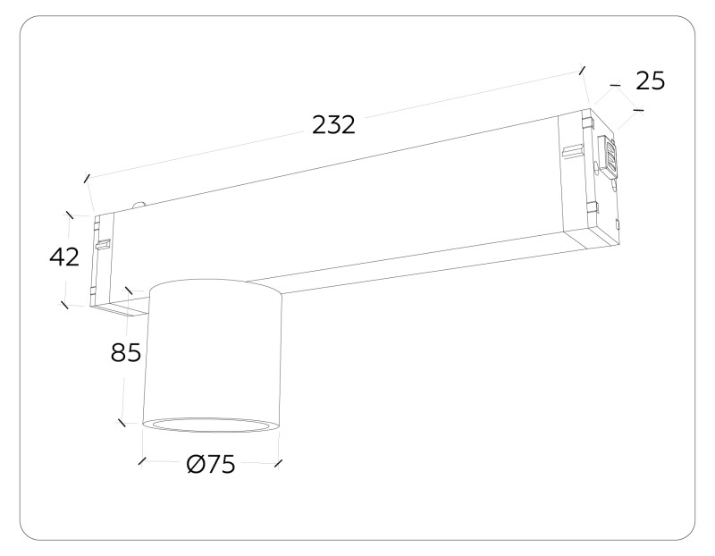 Светильник на шине Ambrella Light GL1241