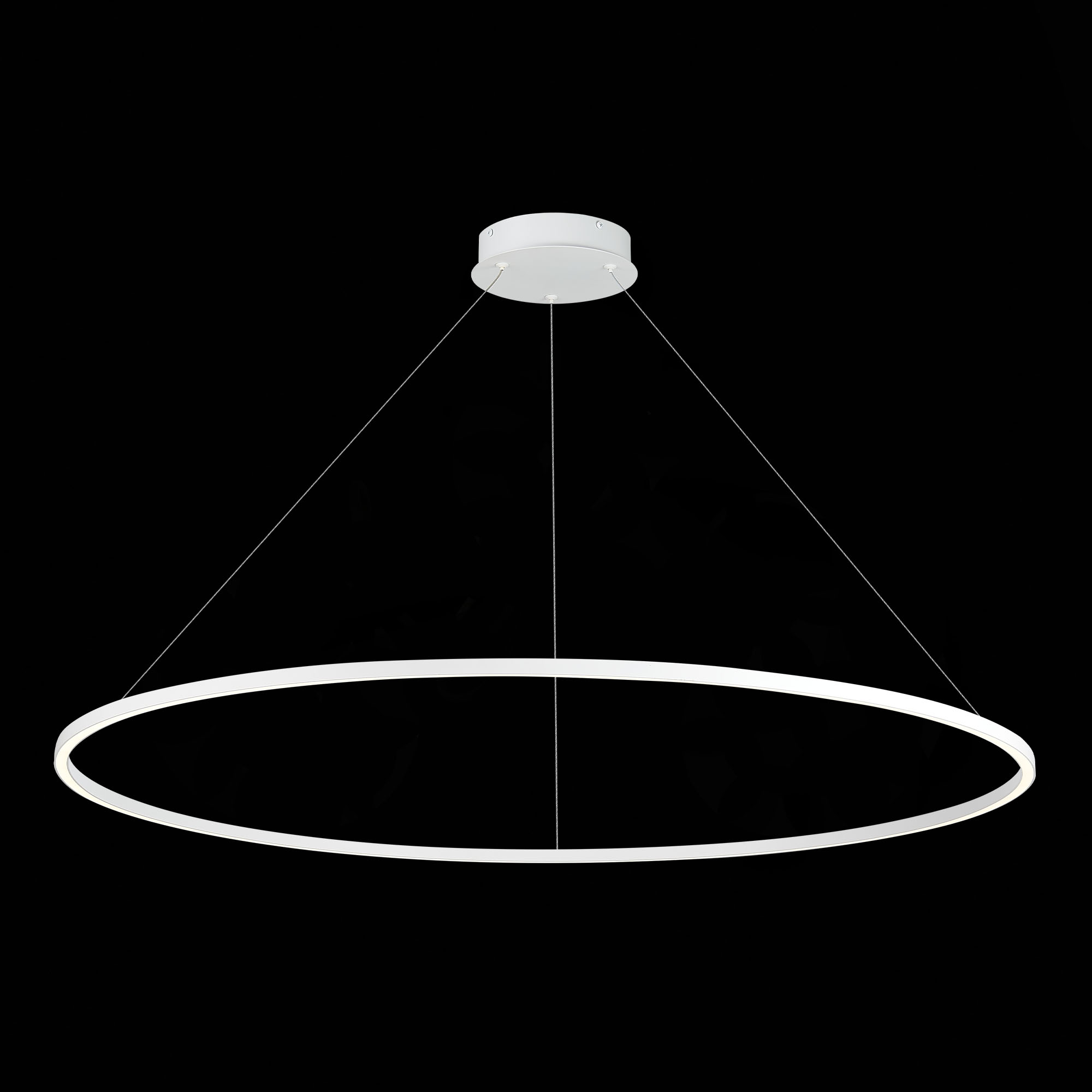 ST605.503.72 Cветильник подвесной SMART ST-Luce Белый/Белый LED 1*72W 2800-6500K AURA