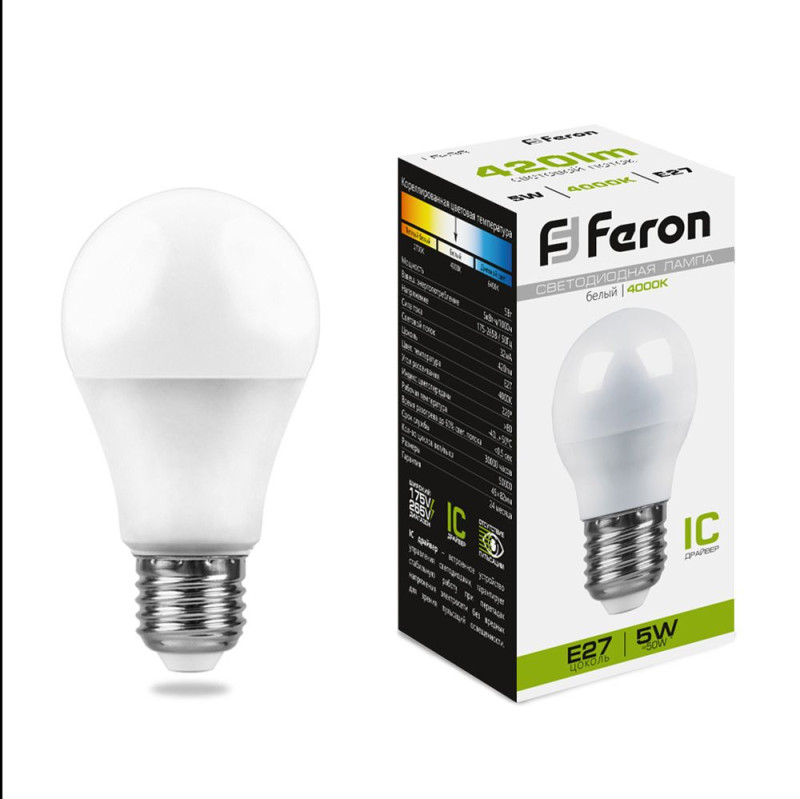 Светодиодная лампа Feron 25405