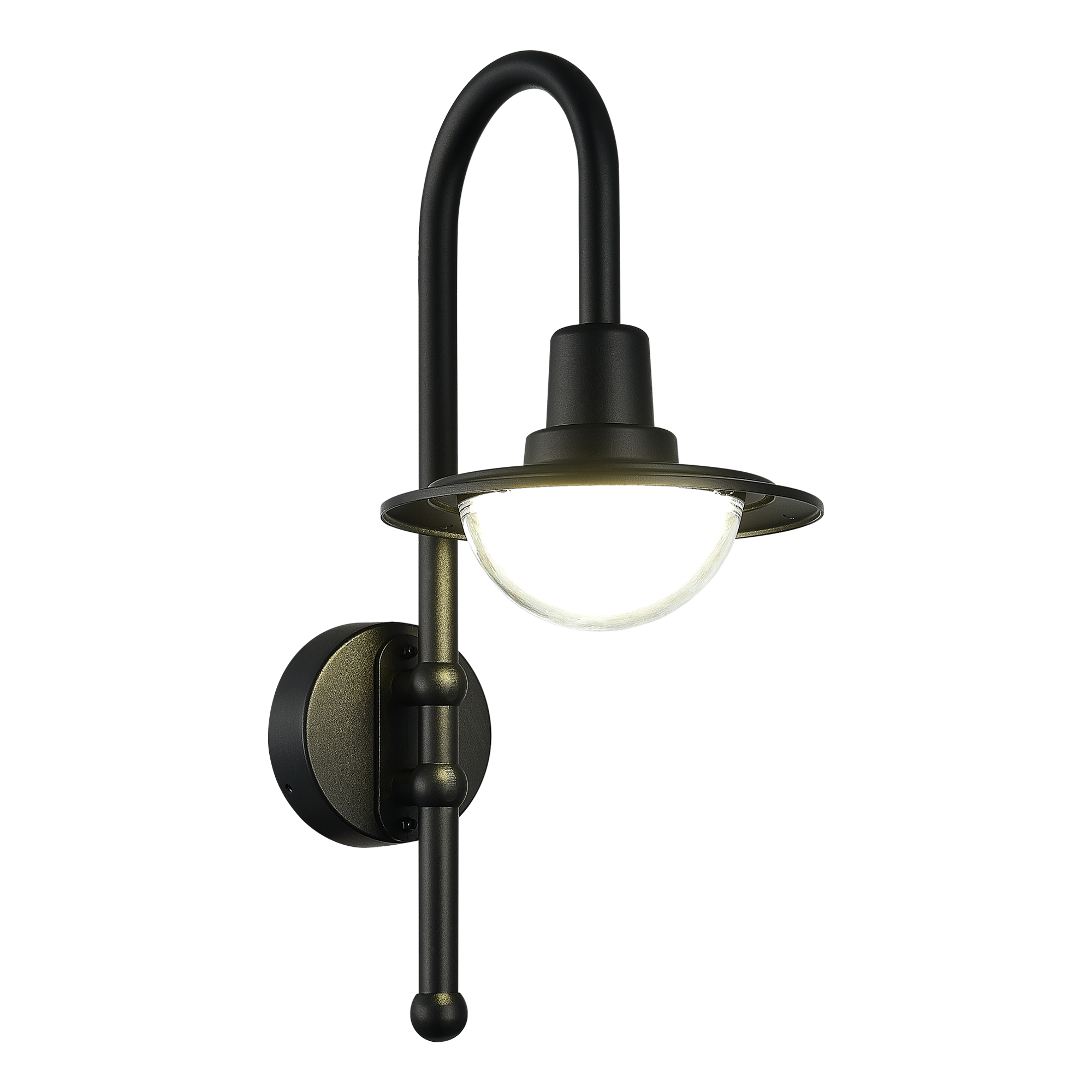 SL9512.401.01 Светильник уличный настенный ST-Luce черный/Прозрачный LED 1*10W 4000K PROCHE