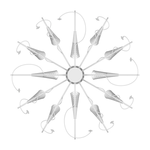 Накладная люстра Lightstar 711120