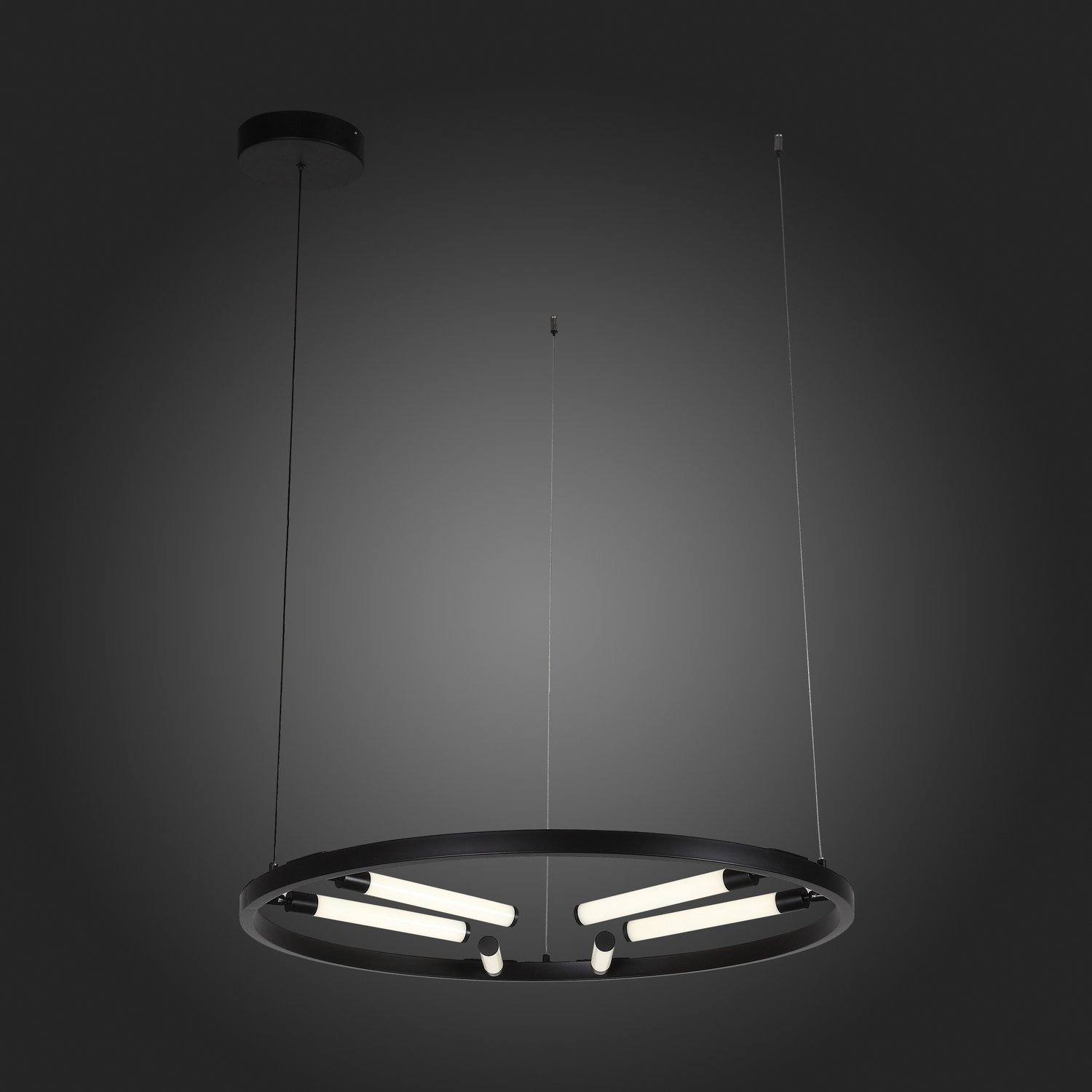 SL393.403.06 Светильник подвесной ST-Luce Черный/Белый LED 6*6W 4000K BISARIA
