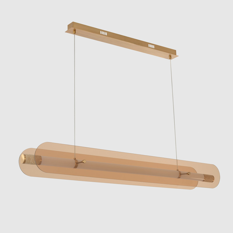 Подвесной светильник Crystal Lux AMARILLO SP70W LED BRASS