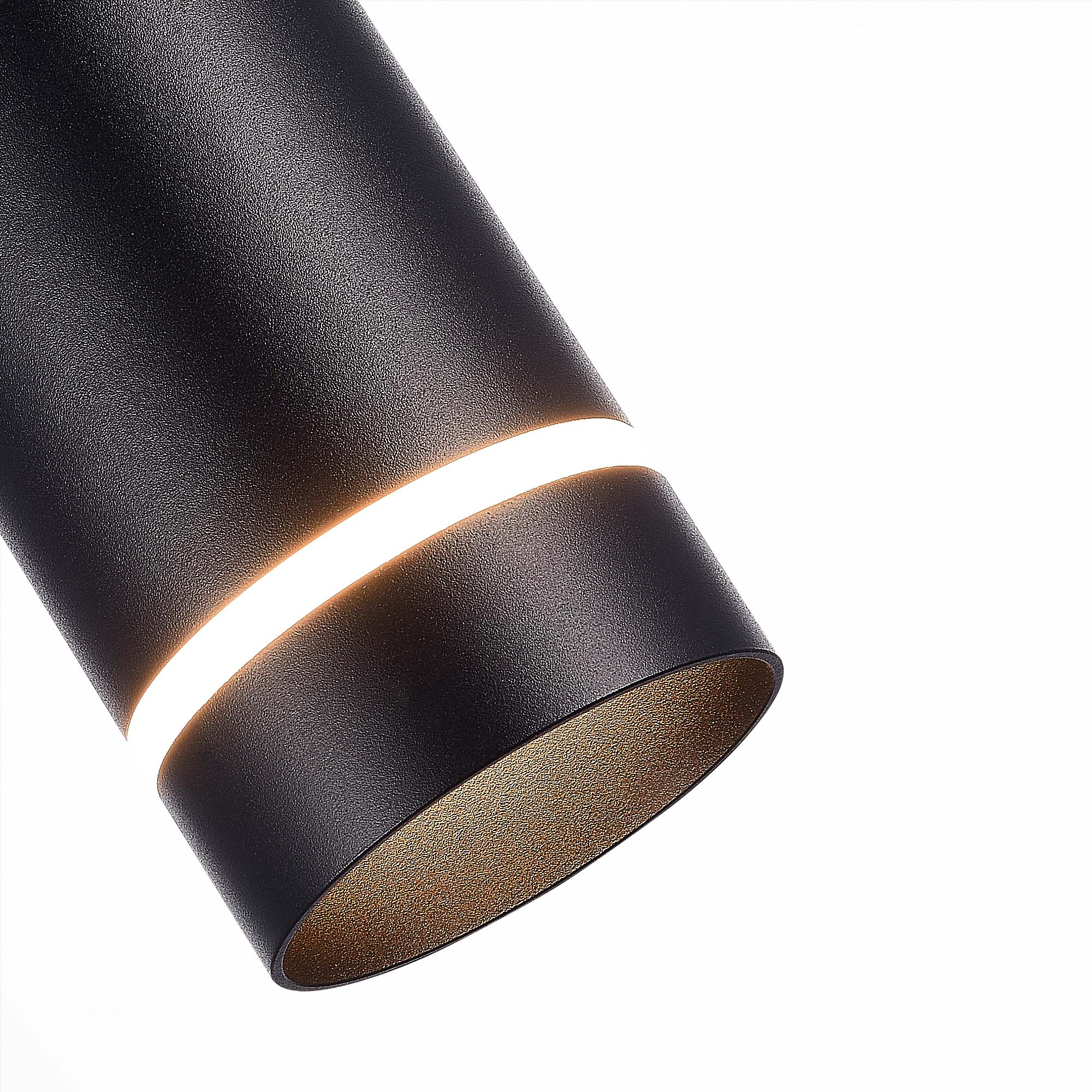 ST115.443.12 Светильник подвесной Черный LED 1*12W 4000K 936Lm Ra>90 120° IP20 D80xH300 165-265V Подвесные светильники