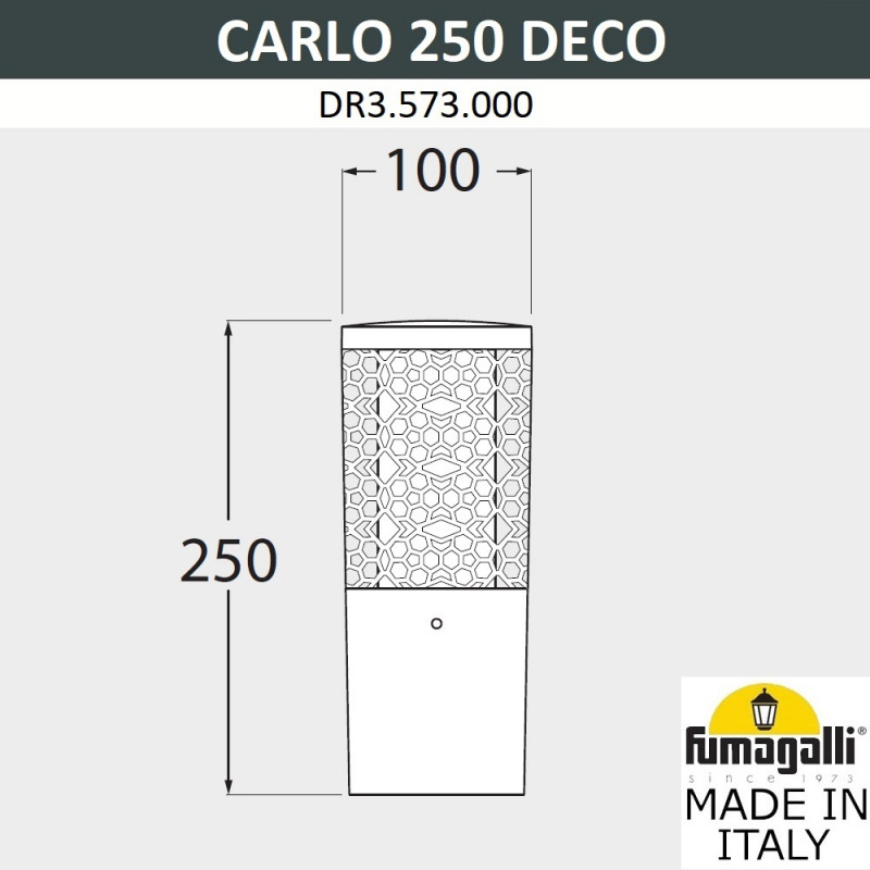 Садово-парковый светильник Fumagalli DR3.573.000.LXU1L