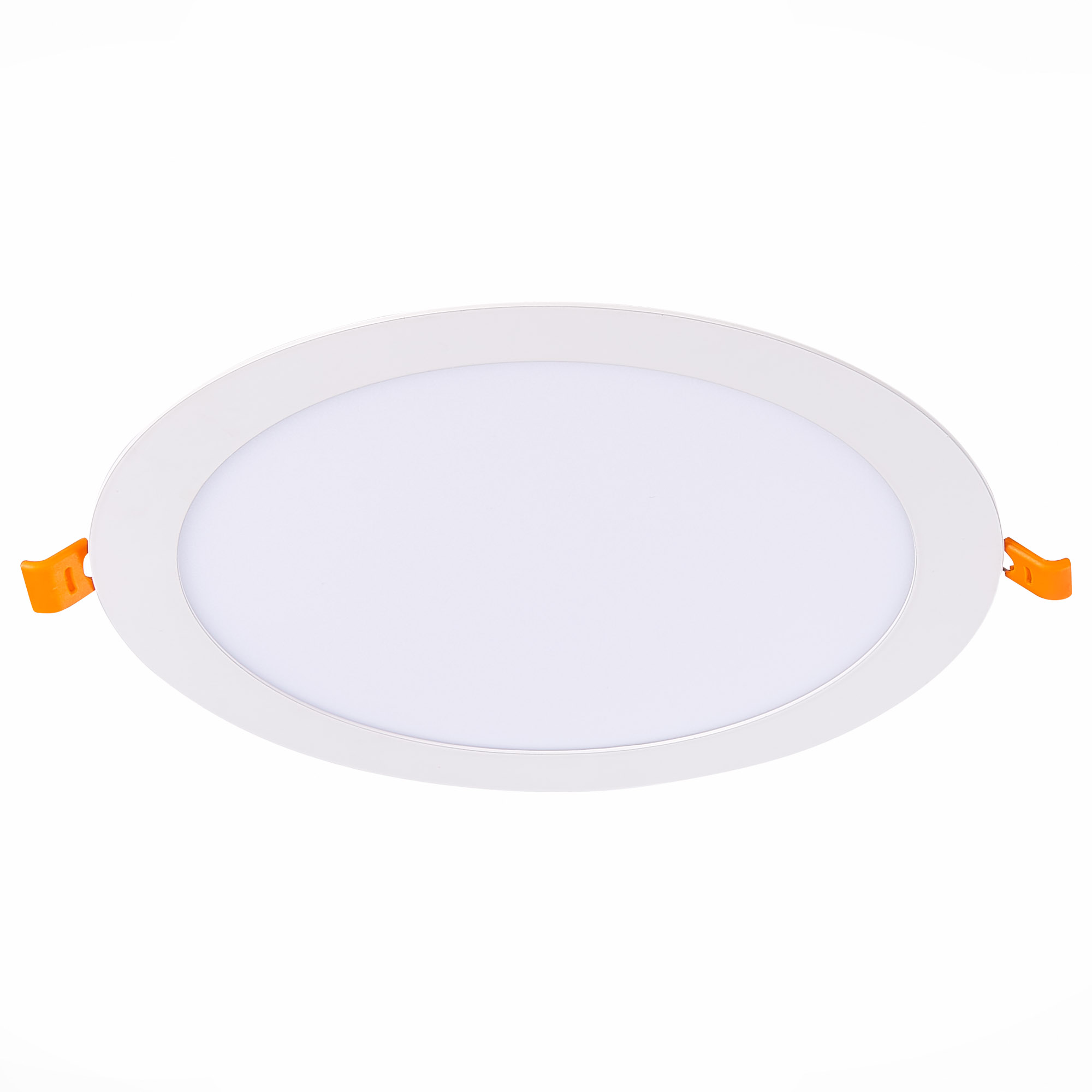 ST209.538.18 Св-к встр. Белый LED 1*18W 3000K 1 296Lm Ra80 110° IP20 D225xH8 90-265V Встраиваемые светильники