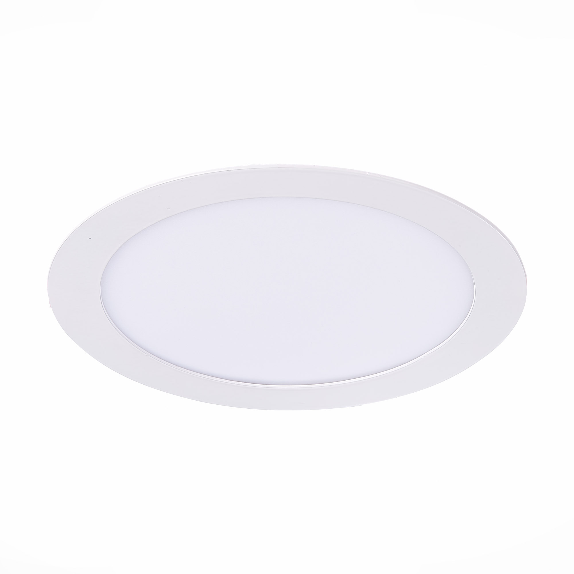 ST209.538.15 Св-к встр. Белый LED 1*15W 3000K 1 020Lm Ra80 110° IP20 D190xH8 90-265V Встраиваемые светильники