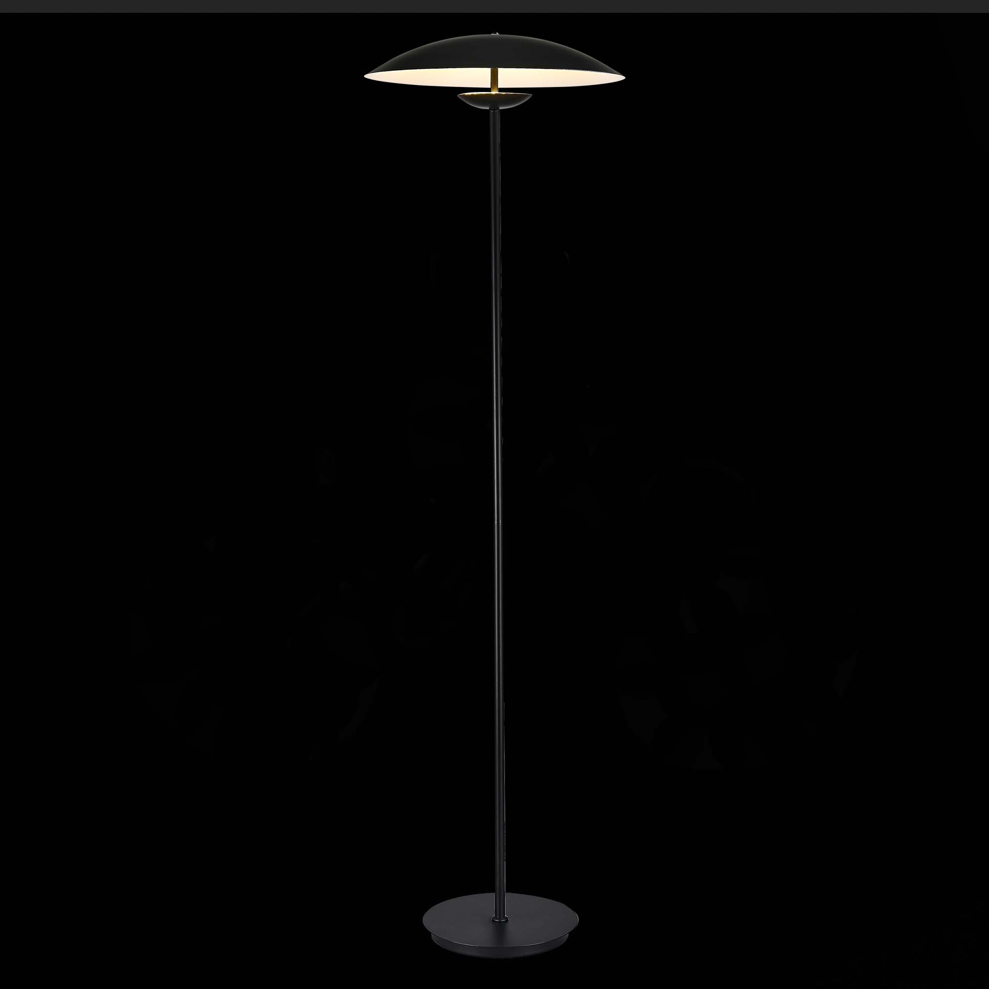 SL6502.405.01 Торшер ST-Luce Черный/Черный, Белый LED 1*13W 3000K ARMONICO