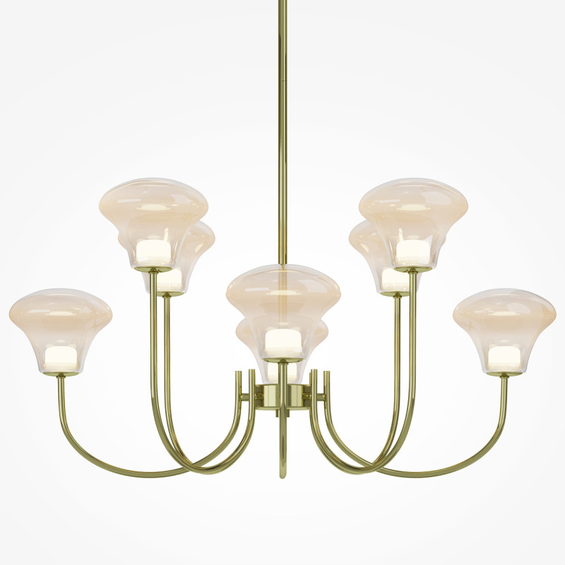 Люстра на штанге Maytoni MOD402PL-L30BS3K