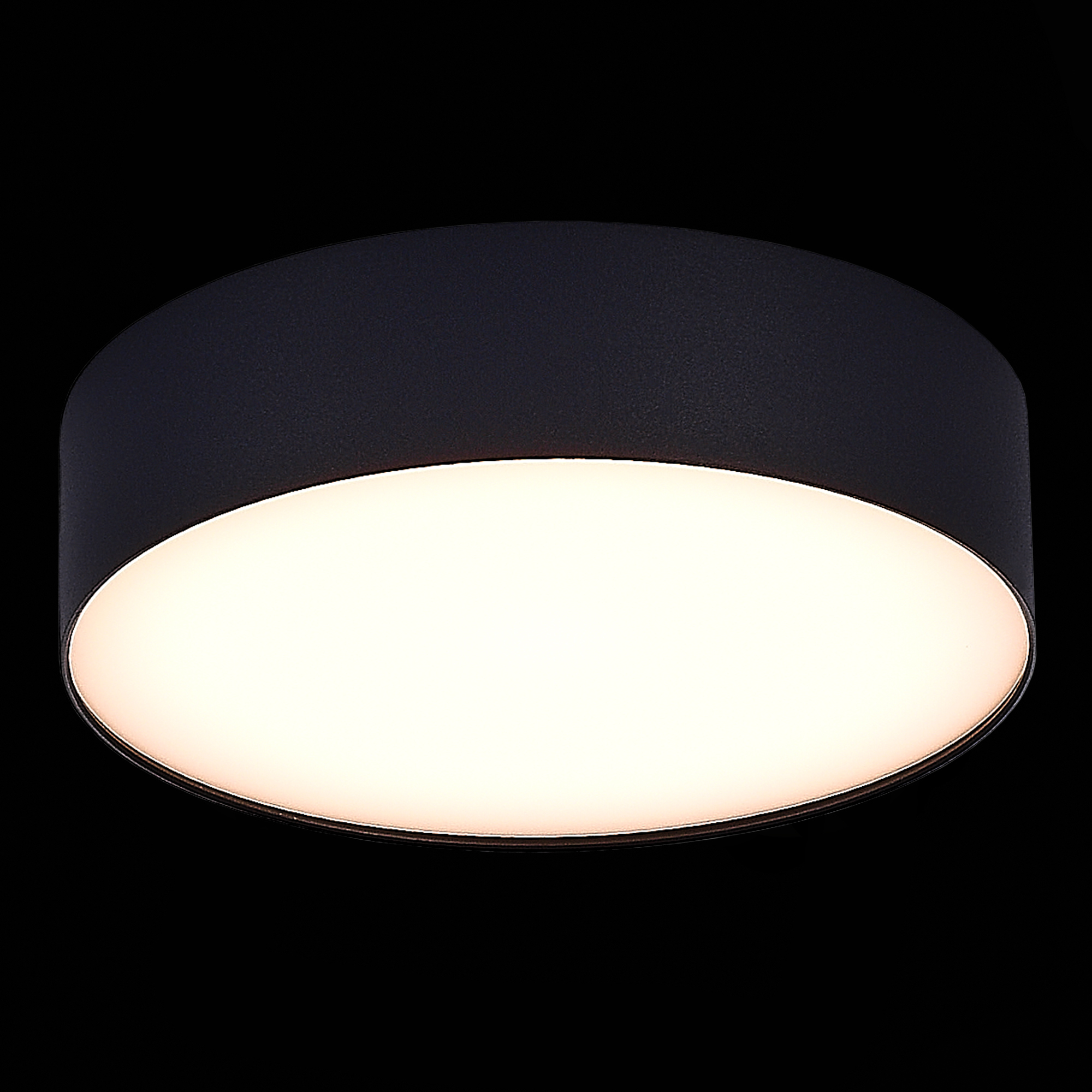ST606.432.27 Светильник потолочный Черный LED 1*27W 3000K 2 430Lm Ra>90 120° IP20 D220xH55 185-265V Накладные светильники