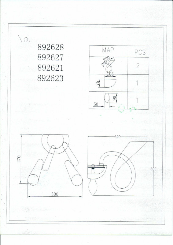 Бра Lightstar 892621