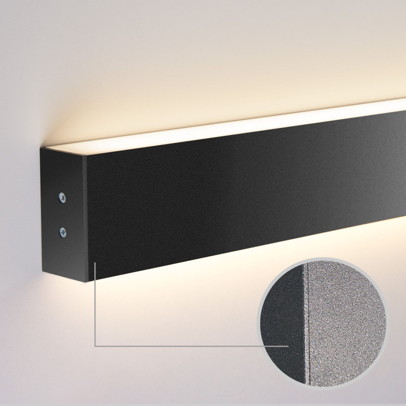 Бра Elektrostandard 103см 40W 6500K черная шагрень (101-100-40-103)