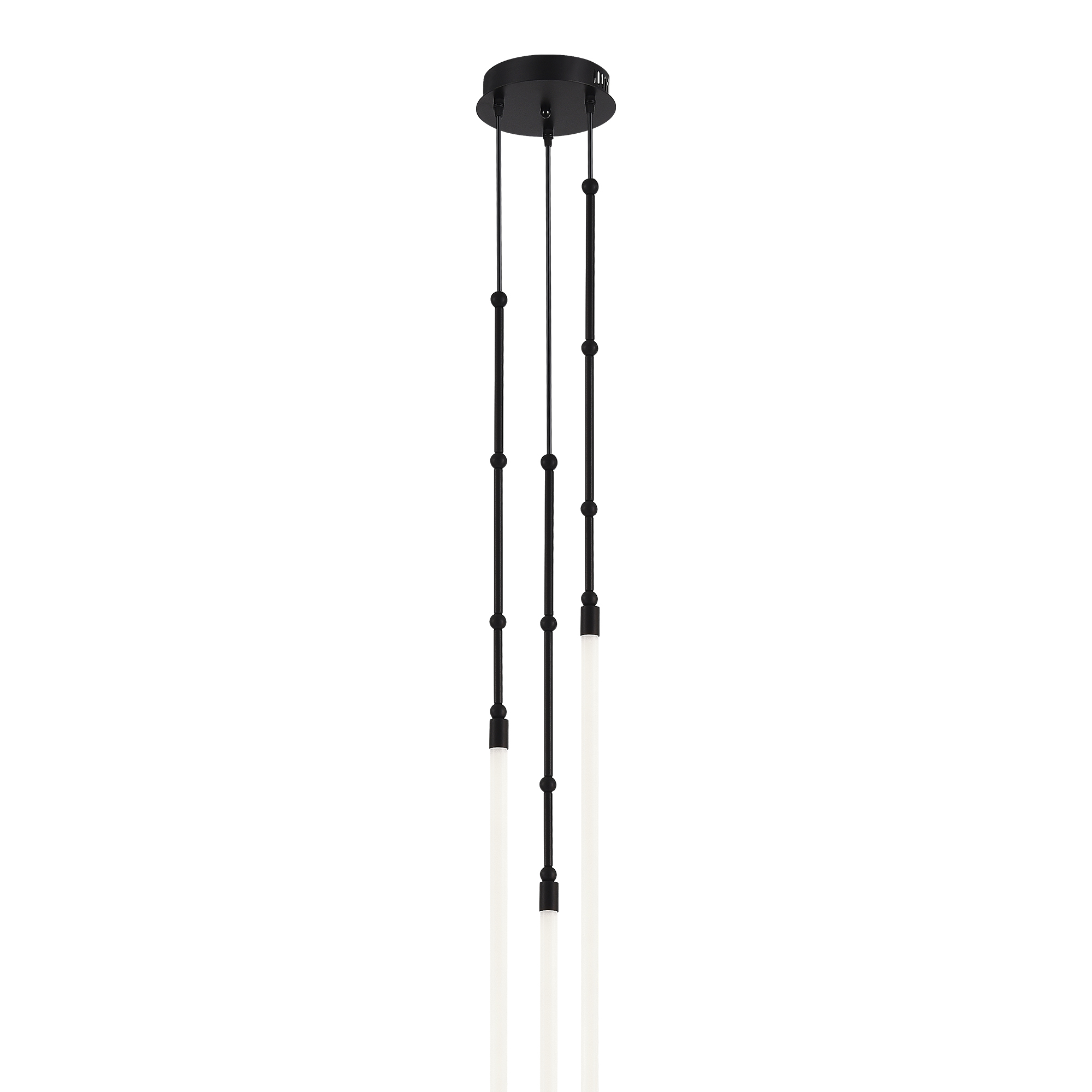 SL6132.405.45 Светильник подвесной ST-Luce Черный/Белый LED 1*15W 3000K STRAP