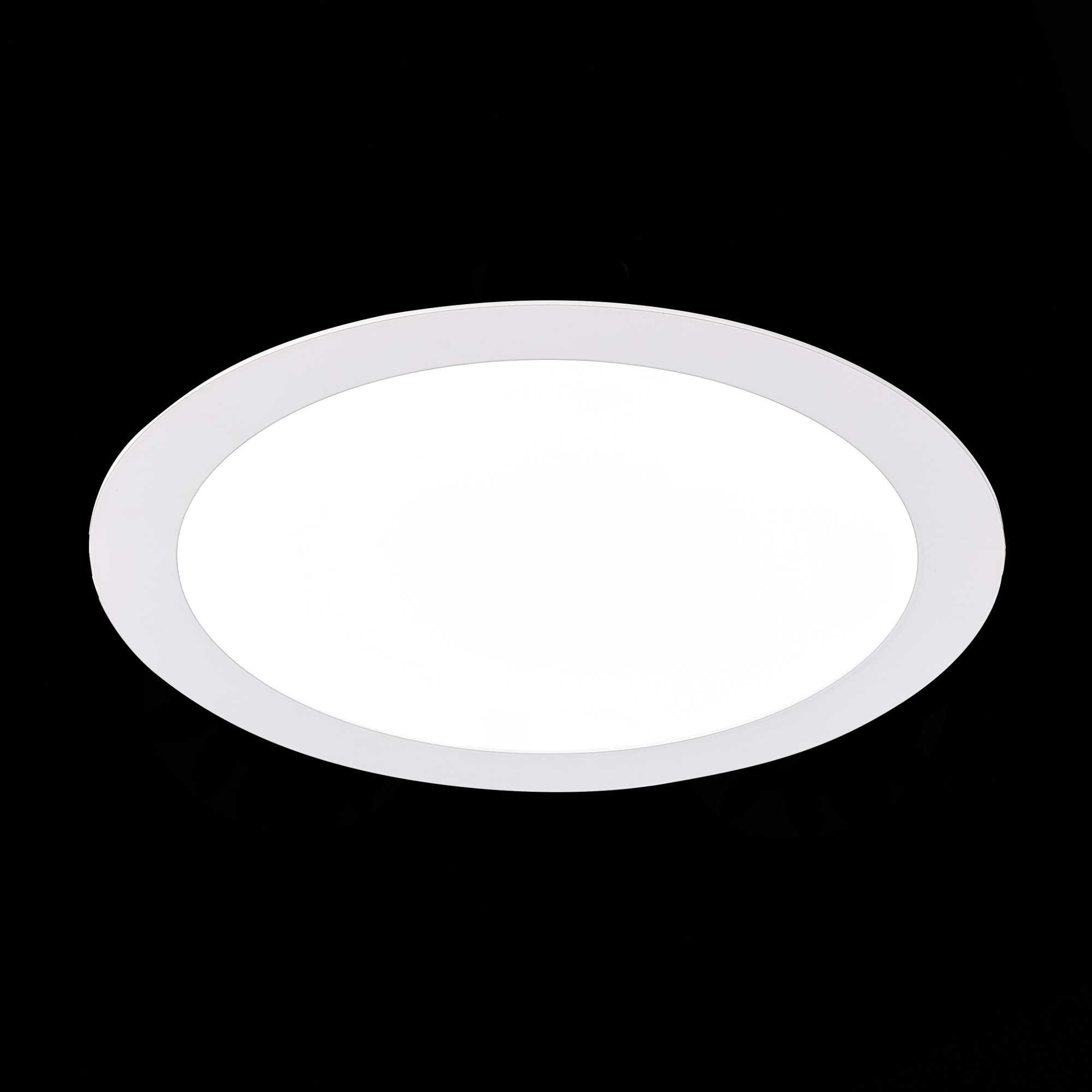 ST209.538.18 Св-к встр. Белый LED 1*18W 3000K 1 296Lm Ra80 110° IP20 D225xH8 90-265V Встраиваемые светильники