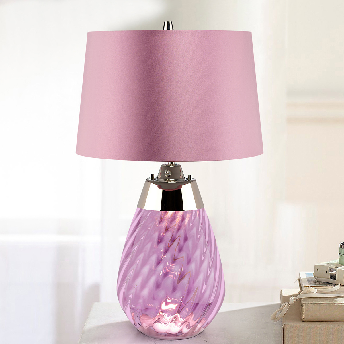 Настольная лампа Elstead Lighting, Арт. LENA-TL-S-PLUM