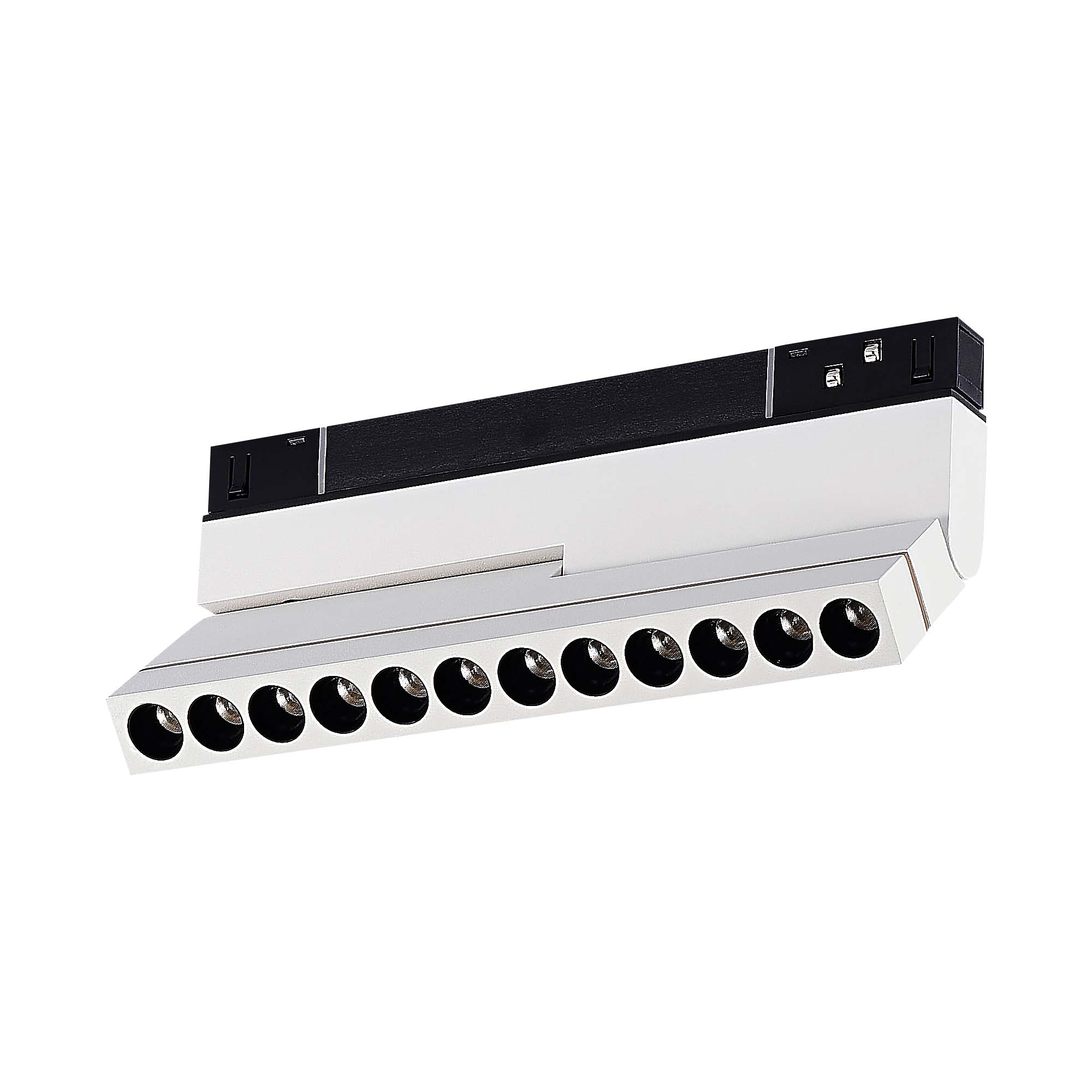 ST805.536.12 Магнитный трековый светильник Белый LED 1*12W 3000K 450Lm Ra>90 36° IP20 L220xW22xH117 SKYLINE 48