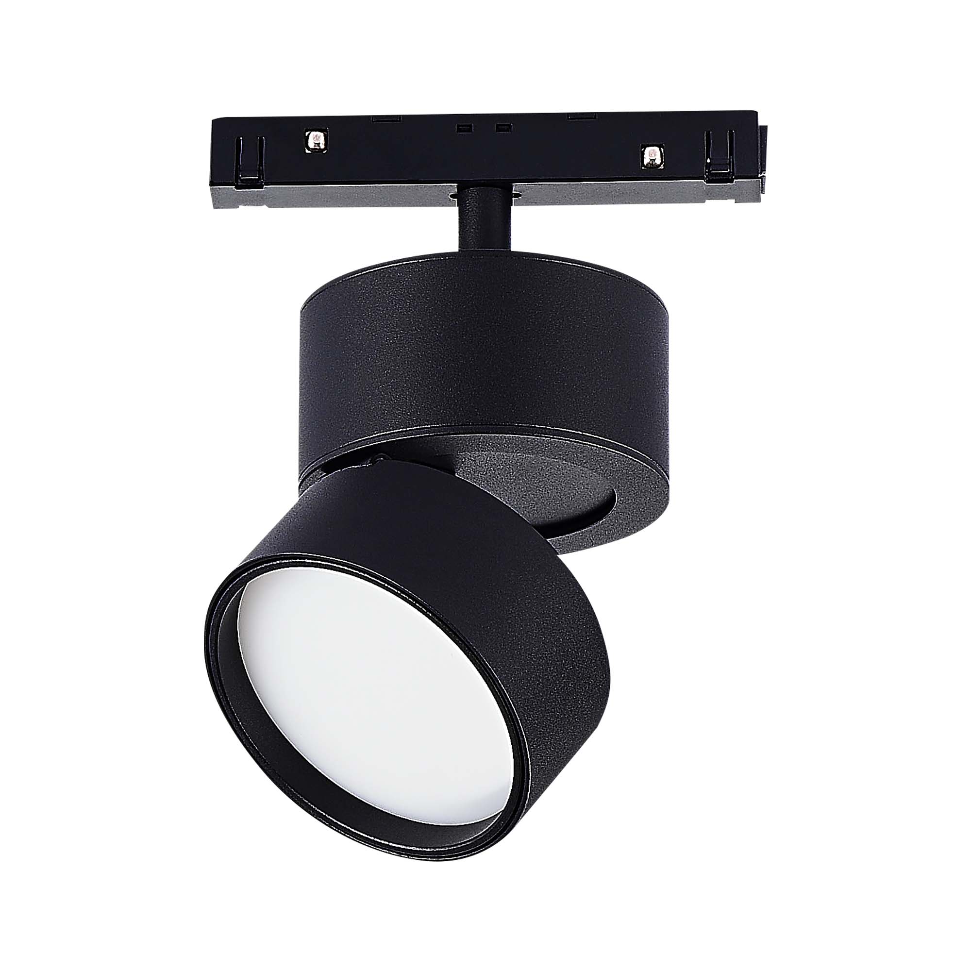ST809.436.09 Магнитный трековый светильник Черный LED 1*9W 3000K 500Lm Ra>90 120° IP20 D85xH126 48V SKYLINE 48