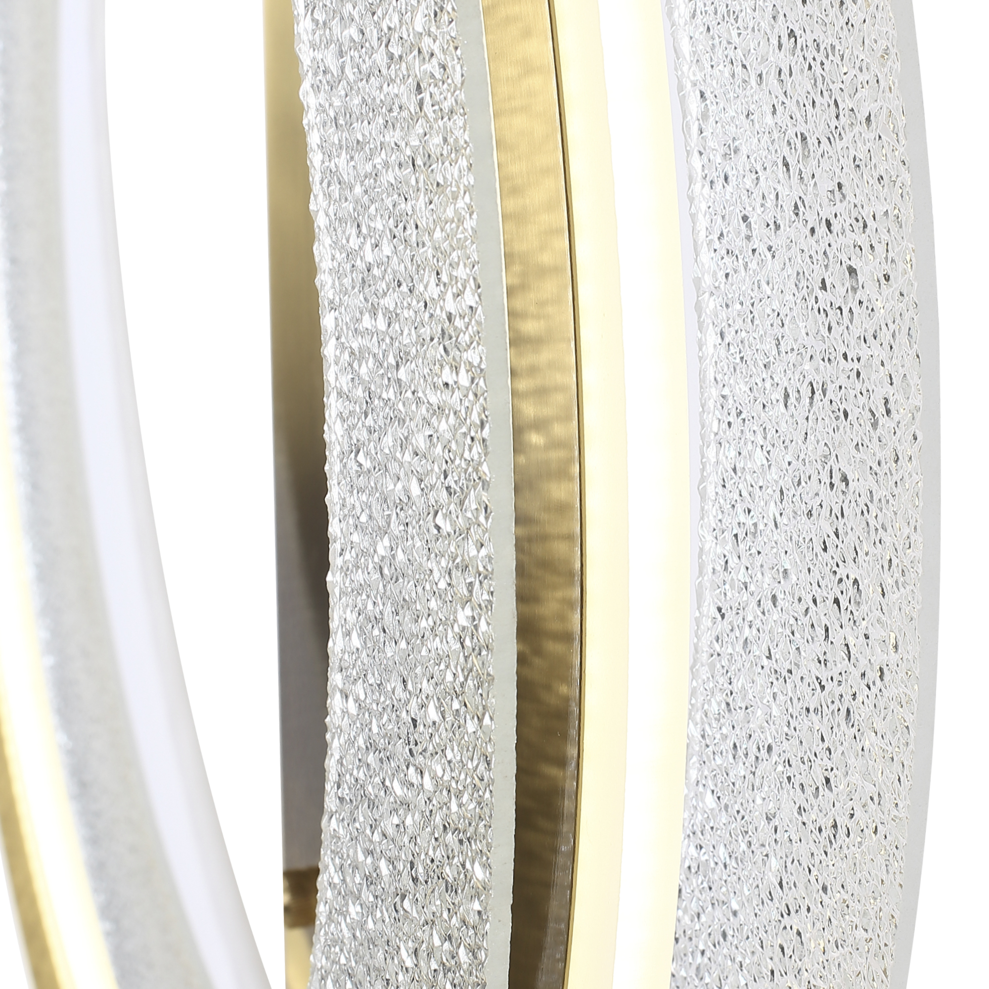 SL6245.212.01 Светильник потолочный ST-Luce золотистый/Прозрачный LED 1*40W 4000K FAGY
