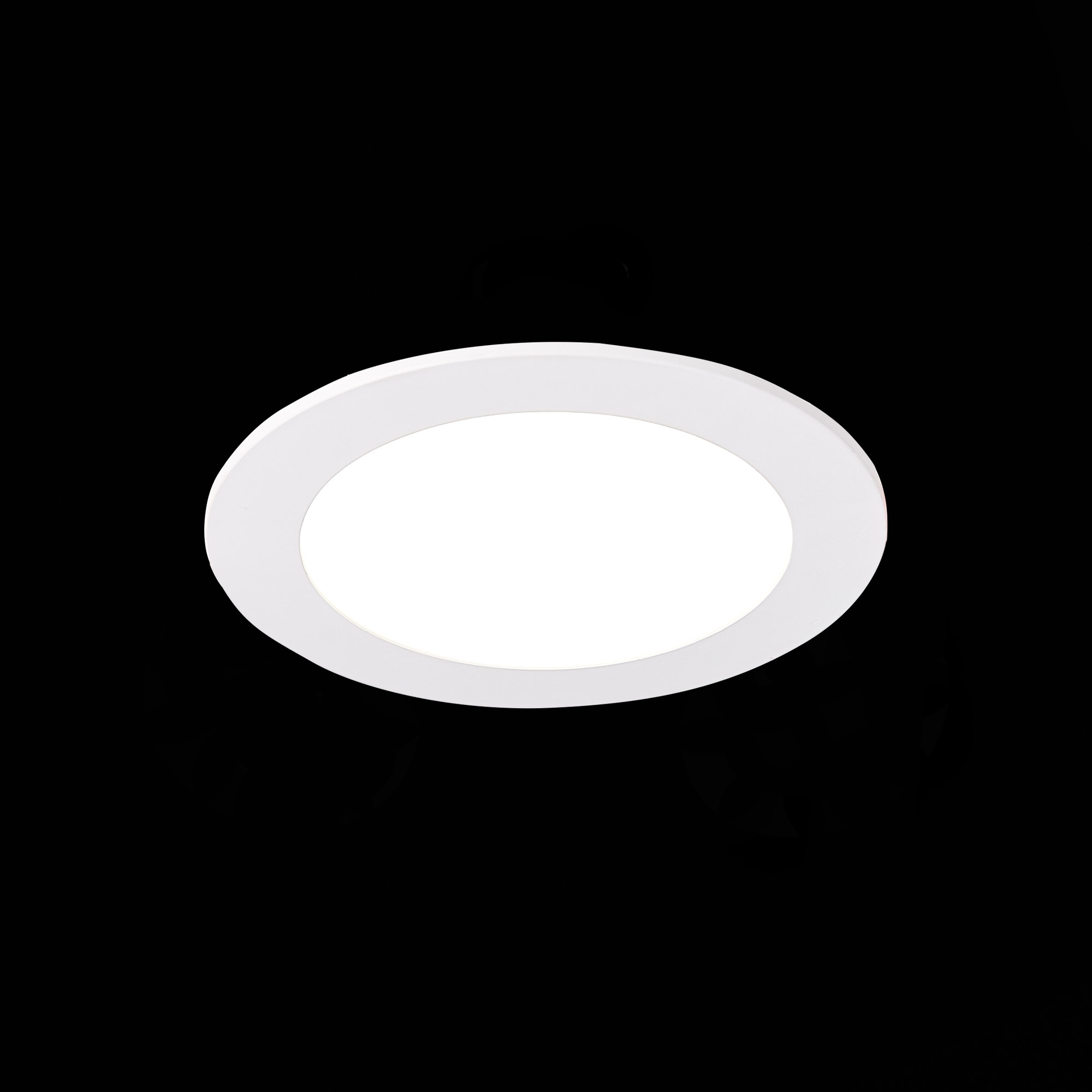 ST209.538.09 Св-к встр. Белый LED 1*9W 3000K 585Lm Ra80 110° IP20 D145xH8 90-265V Встраиваемые светильники