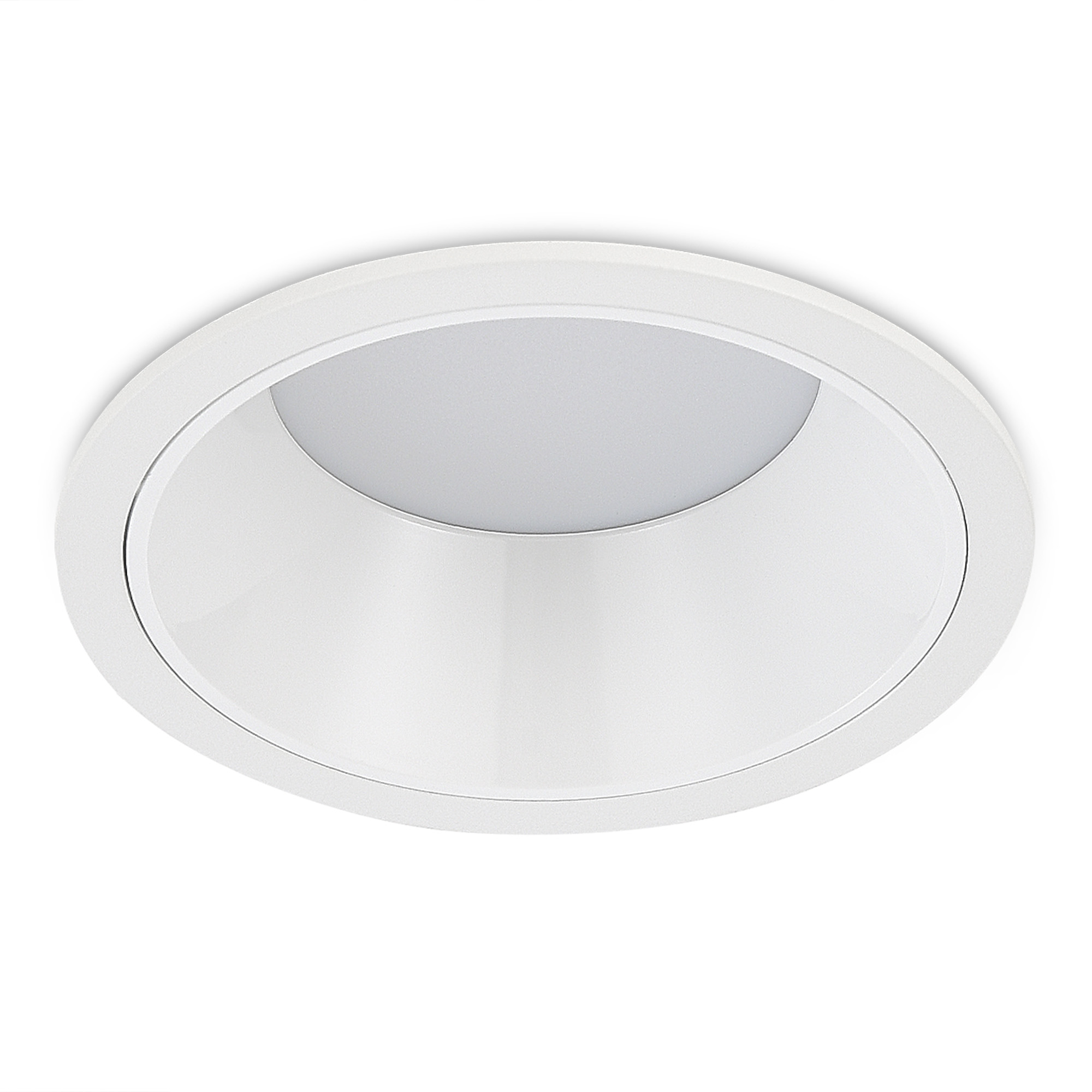 ST755.548.12 Св-к встр. Белый LED 1*12W 4000K 1 080Lm Ra80 120° IP20 D105xH50 100-240V Встраиваемые светильники