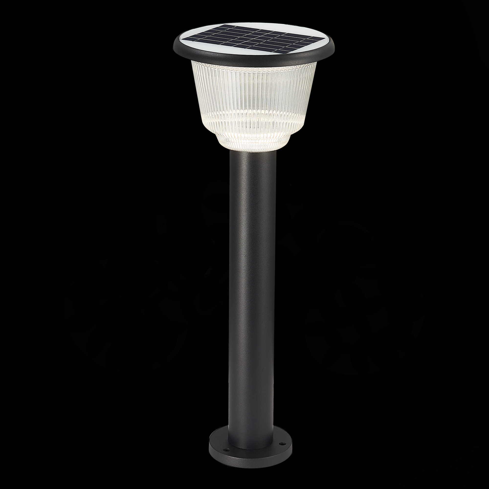 SL9502.405.01 Светильник уличный наземный ST-Luce Черный/Черный, Прозрачный LED 1*2W 3000-6000K SOLARIS