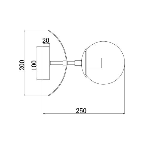 Бра Vele Luce VL1413W01